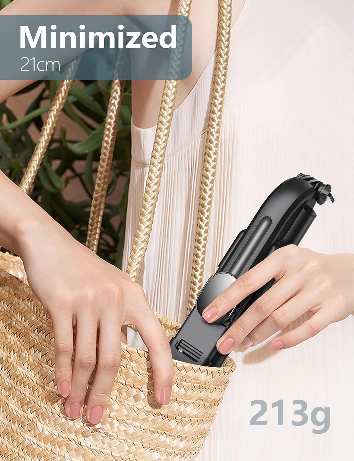 Selfie Stick Tripod with Light, 45'' Phone Tripod with Wireless Remote | Portable Travel Phone Tripod, Compatible with iPhone 16/15 Pro Max/15/14 Pro/14/13, Samsung S22/ S23 Ultra/Android Smartphone