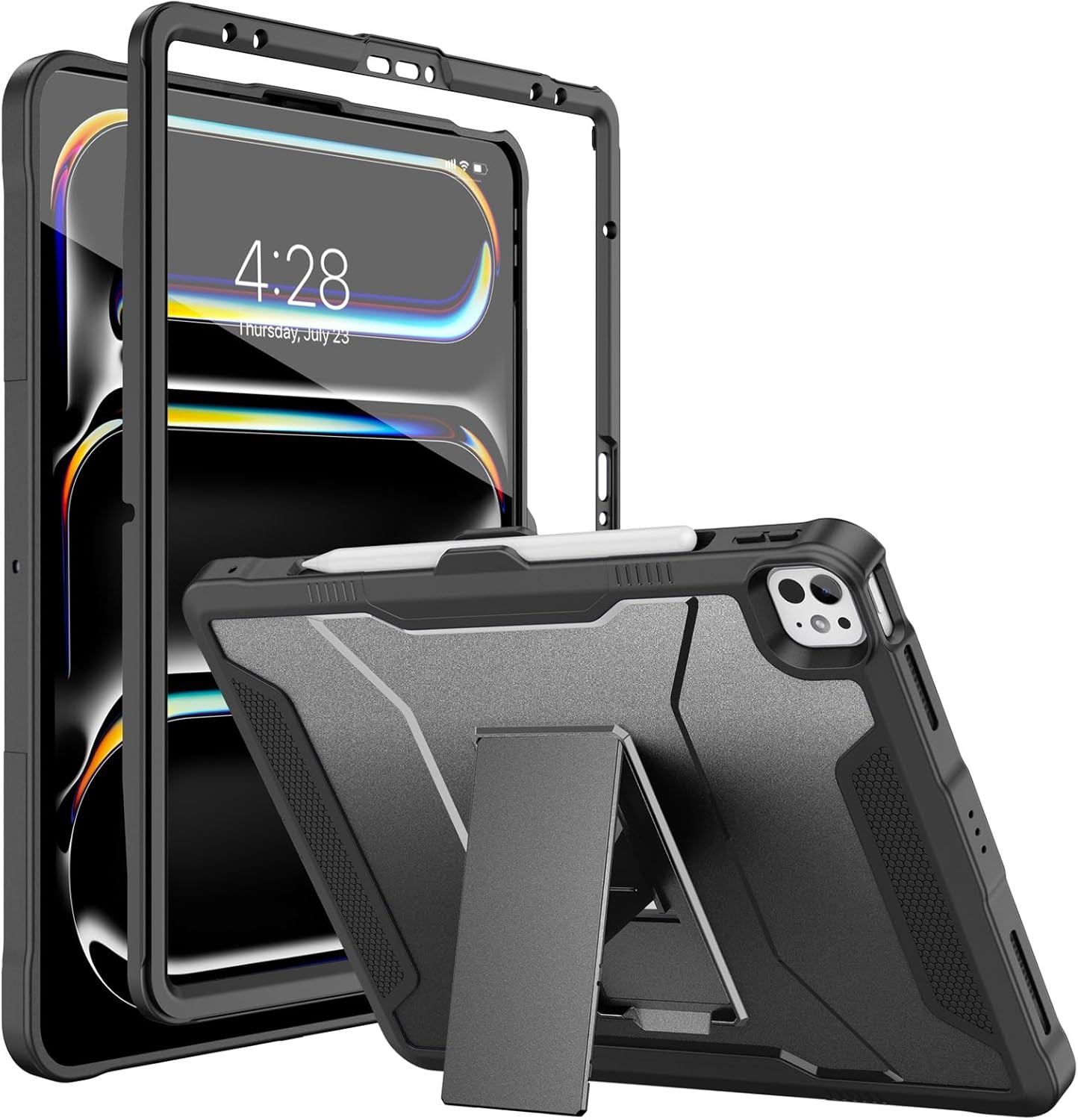 Soke Case for iPad Pro 13 Inch (M5) 2025 /(M4) 2024 - New Black