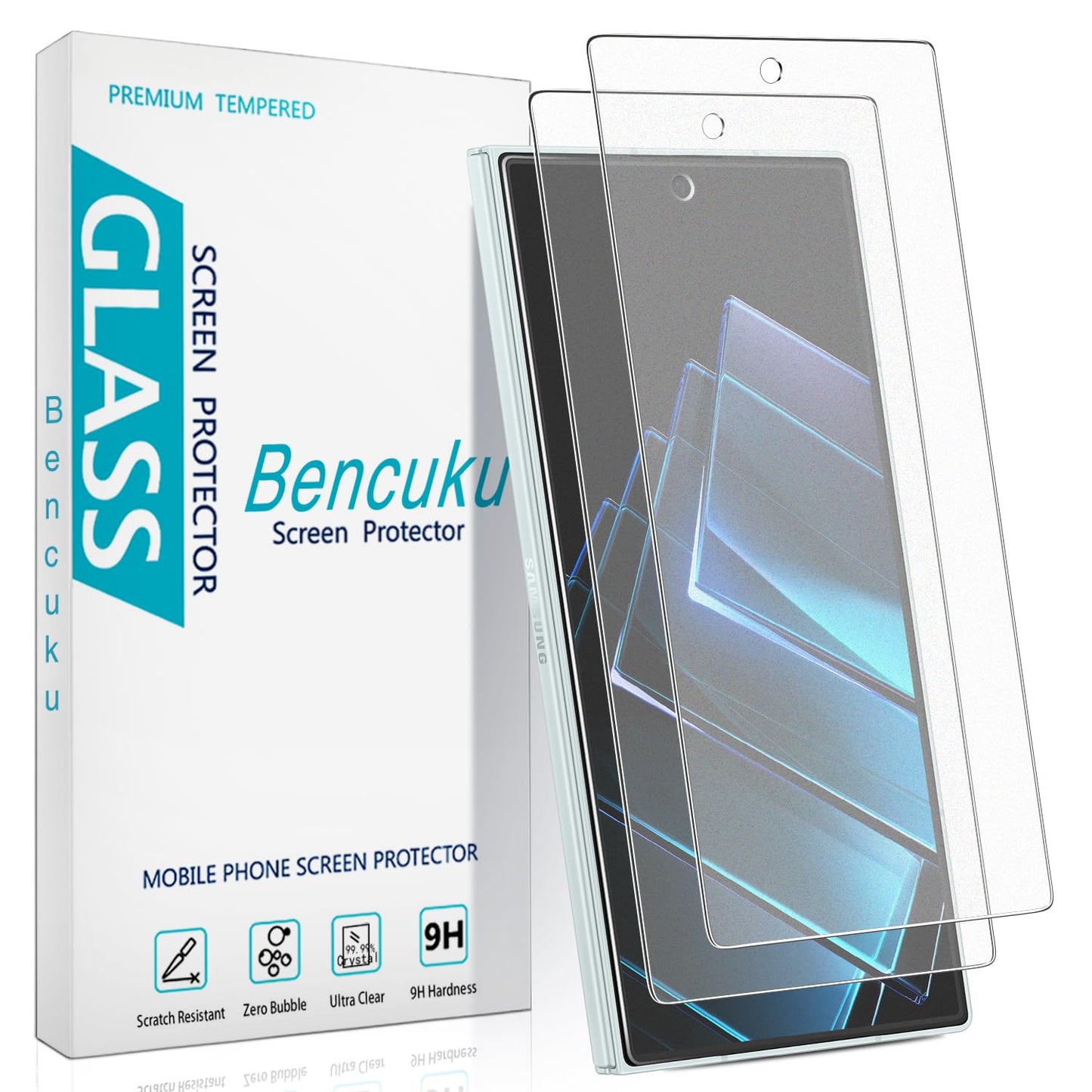2 Pack Privacy Screen Protector for Samsung Galaxy A26 5G
