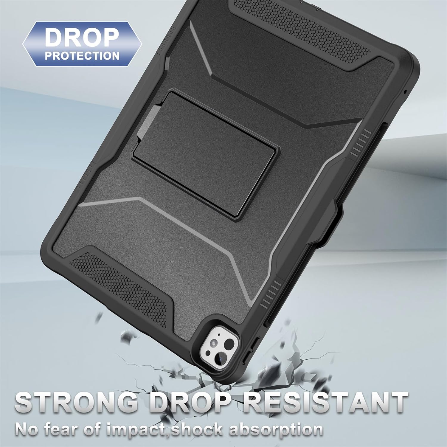 Soke Case for iPad Pro 13 Inch (M5) 2025 /(M4) 2024 - New Black