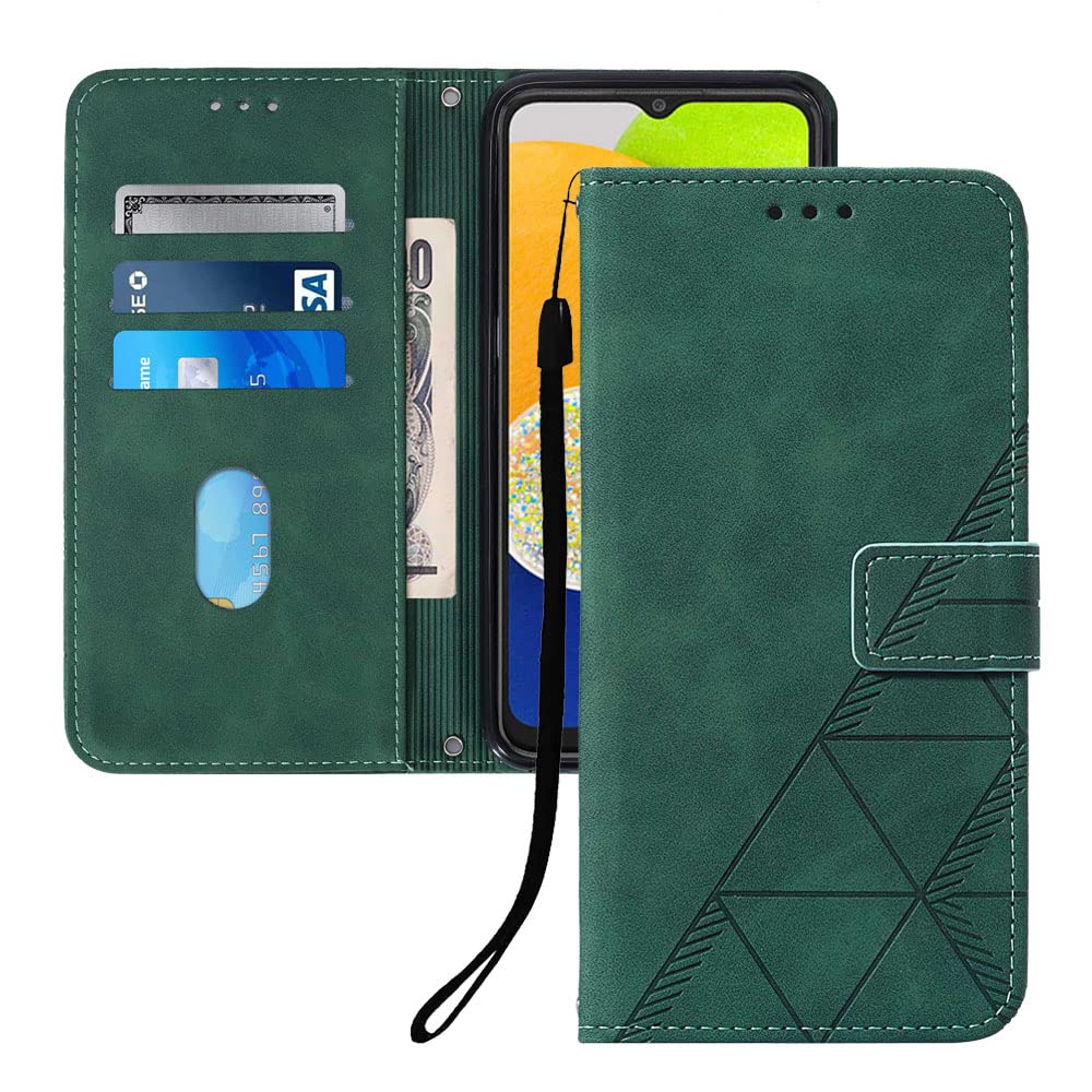 Flip Case for Moto Edge 2024 5G Faux Leather Wallet Holster with Cards Holder Kickstand Magnetic Closure Shockproof Folio Protect Cover for Motorola Edge (2024). Black YBS