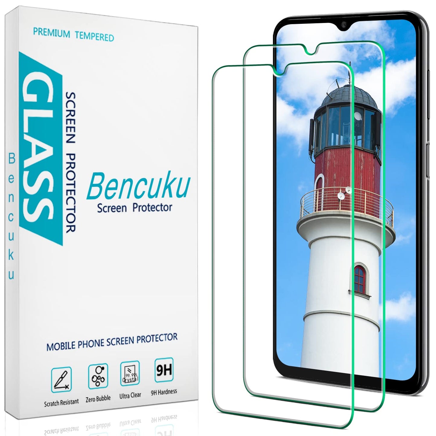 2 Pack Privacy Screen Protector for Samsung Galaxy A26 5G