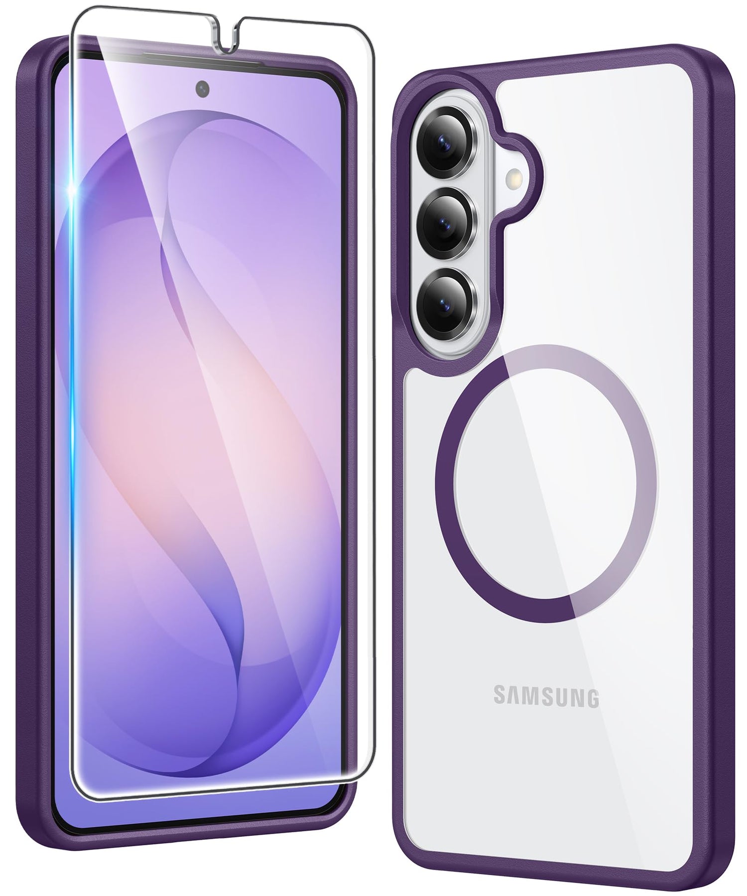 FNTCASE for Motorola Moto G-Power-5G-2026 Case: for Moto G Power 2025 Case Clear Slim Anti Yellowing Cell Phone Cover - Rugged Shockproof Protective Bumper Transparent Phonecase (Clear Magnetic)