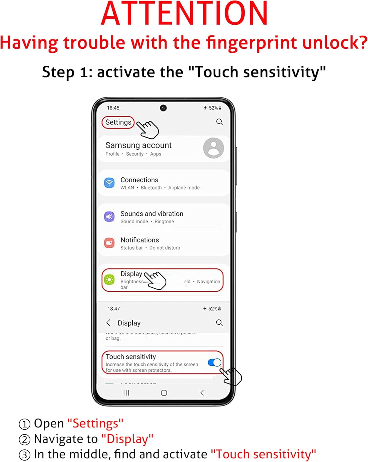 Ailun Screen Protector for Galaxy S22+/S22 Plus 5G 6.6 Inch Display 3Pack + 3Pack Camera Lens Tempered Glass Fingerprint Unlock 0.25mm Clear Anti-Scratch Case Friendly [Not For S22 Ultra]