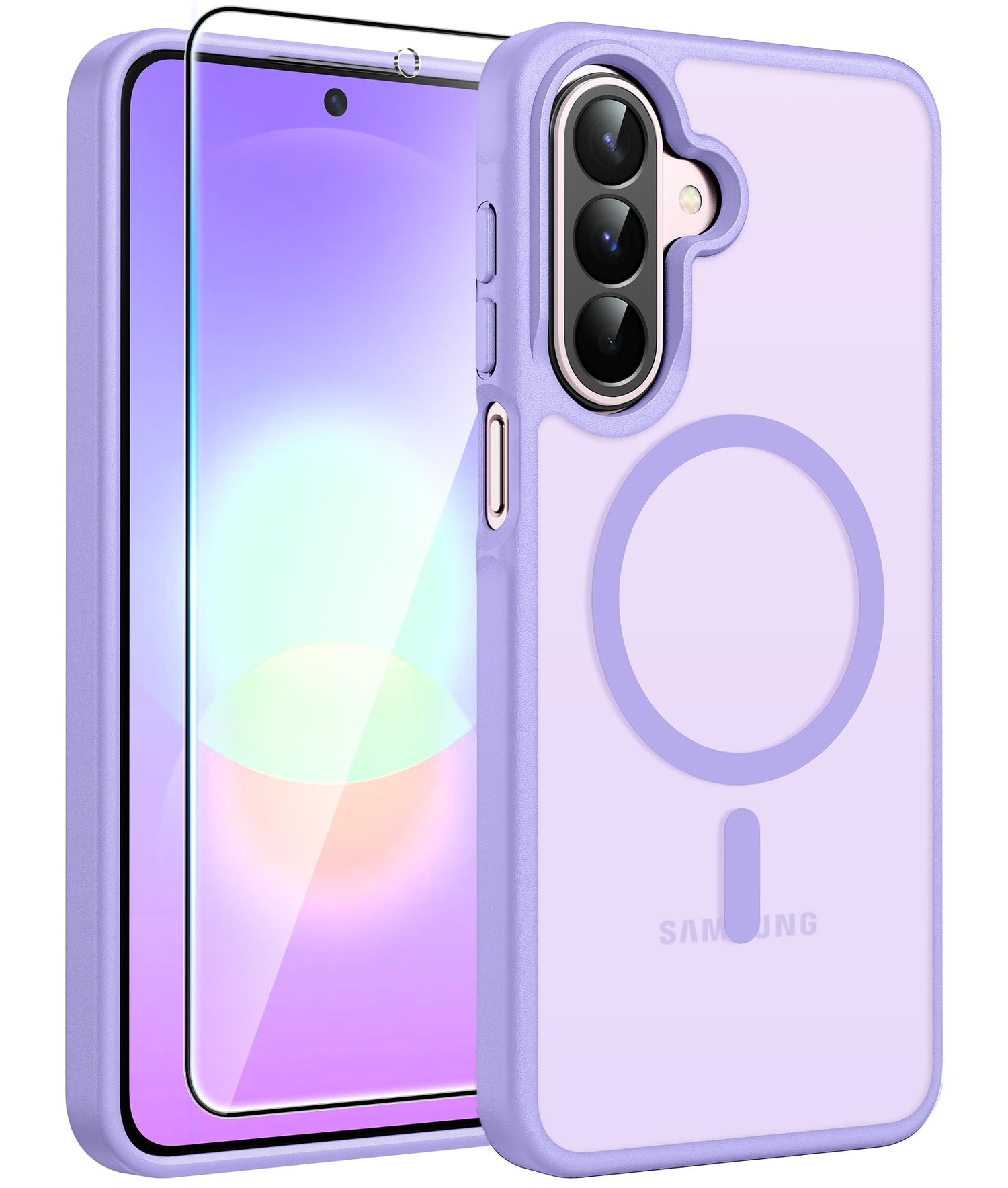 FNTCASE for Galaxy A26 5G Phone Case, Fit for Magsafe, Screen Protector