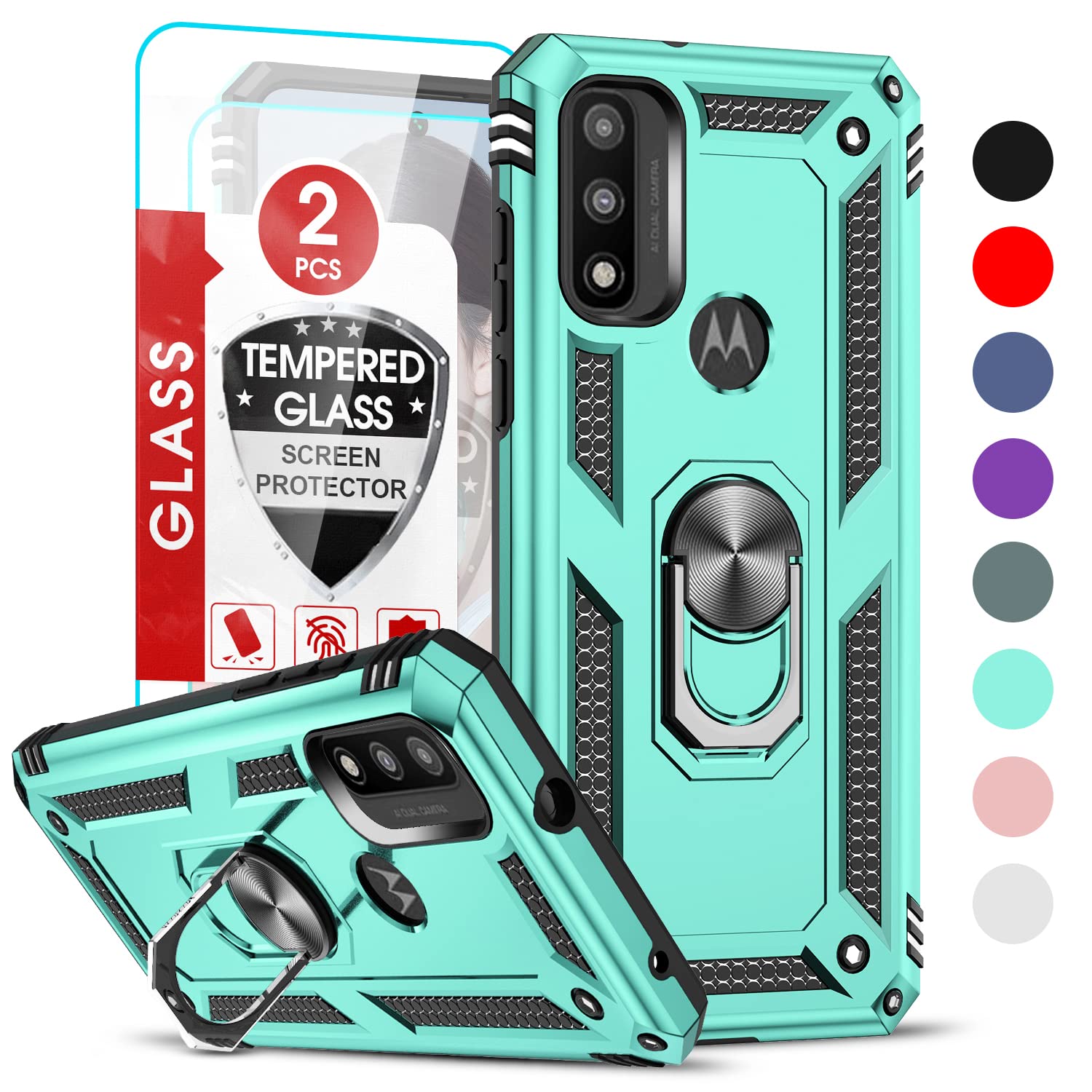LeYi for Motorola Moto G Stylus 2025-Case: 【𝐍𝐨𝐭 𝐅𝐢𝐭 𝐌𝐨𝐭𝐨 𝐆 𝟐𝟎𝟐𝟓】Moto G Stylus 2026 Case 5G, Slide Camera Cover Screen Protector, Tough Armor Android Unlocked Phone Magnetic Stand, Black