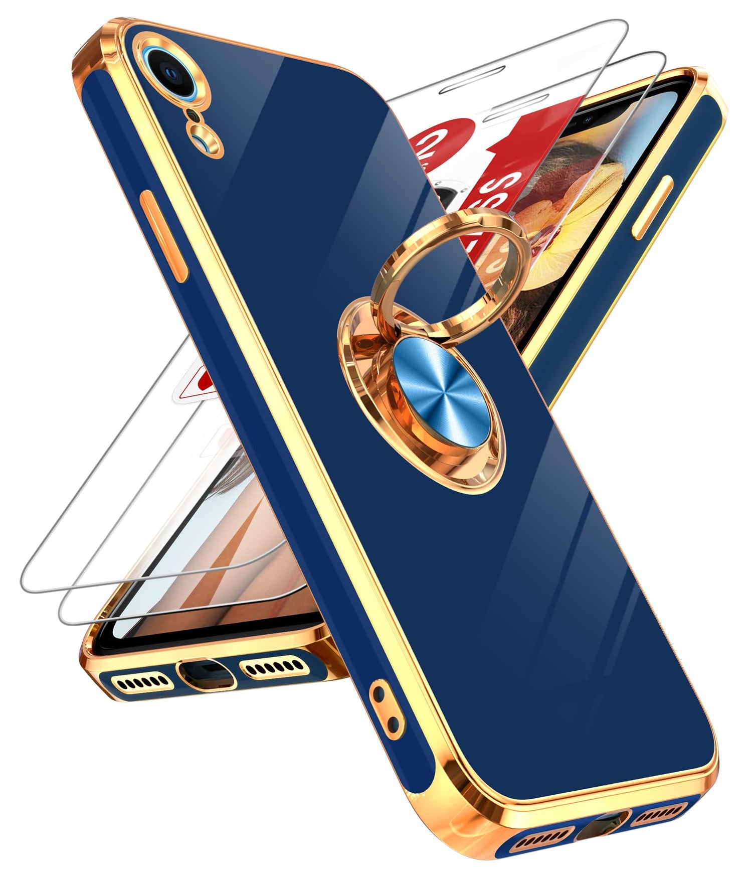 LeYi for Galaxy A37 5G Phone Case with 360°Rotatable Magnetic Kickstand