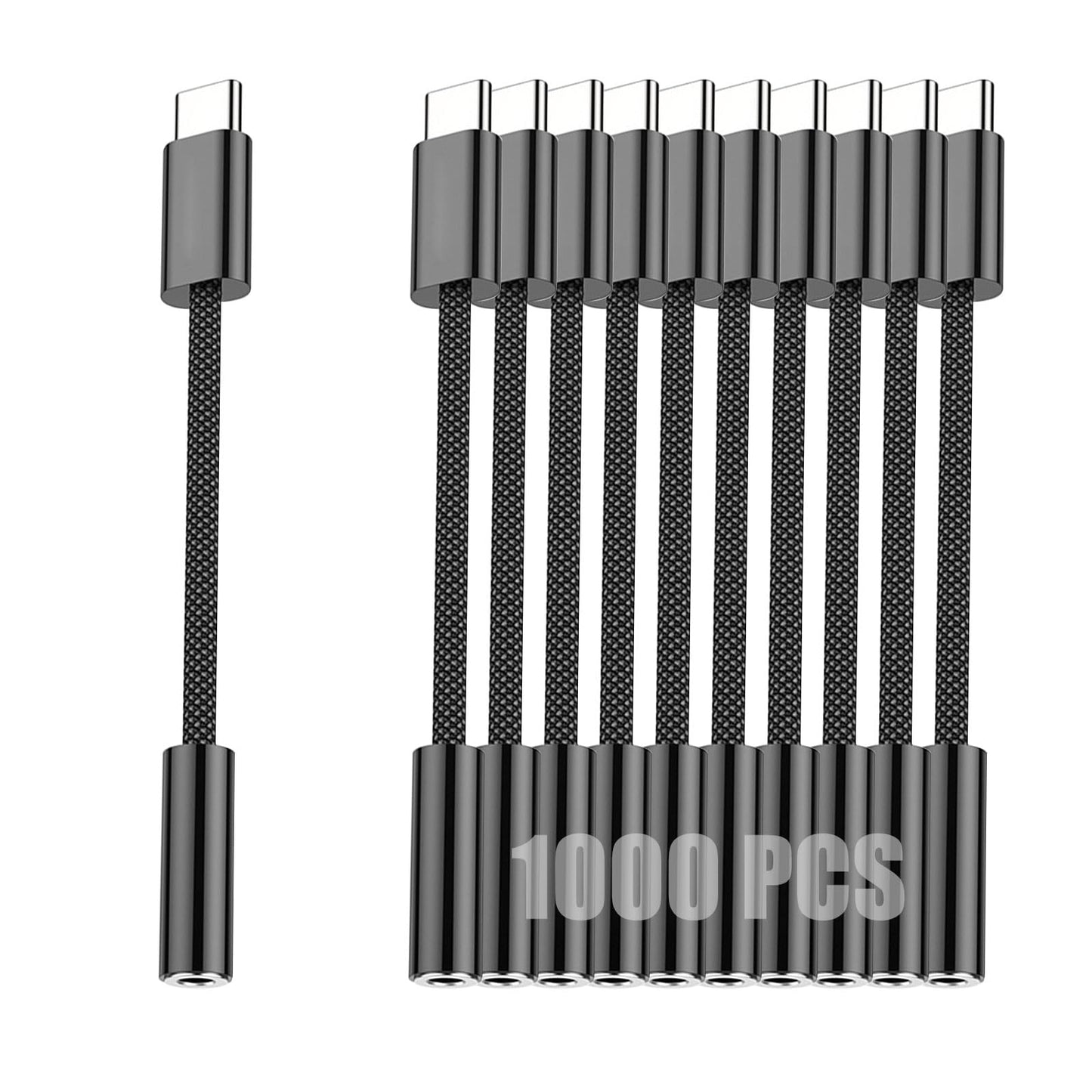 Fidioto 4 Pack USB-C to 3.5 mm Jack Adapter, Aux to USB C Adapter for Headphones Cable Compatible with iPhone 17/16 Pro Max/16 Pro/16/Samsung Galaxy S24/S23/S22/S21 Ultra/iPad Pro/Pixel 8 …
