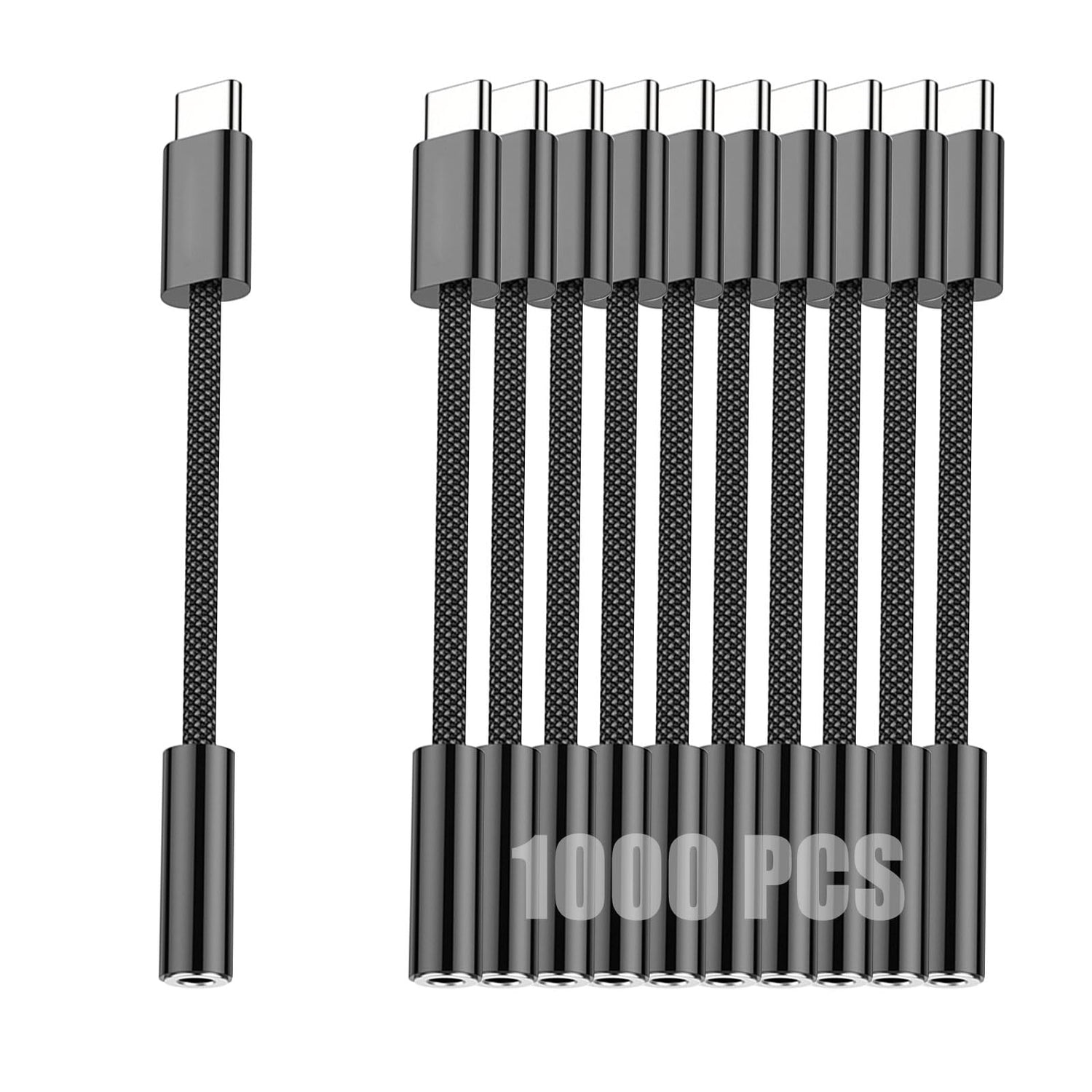 Fidioto 4 Pack USB-C to 3.5 mm Jack Adapter, Aux to USB C Adapter for Headphones Cable Compatible with iPhone 17/16 Pro Max/16 Pro/16/Samsung Galaxy S24/S23/S22/S21 Ultra/iPad Pro/Pixel 8 …