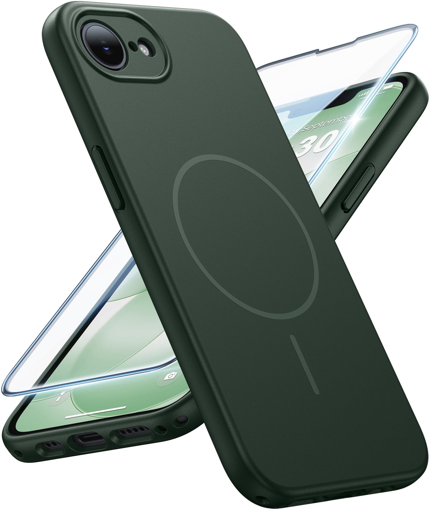FNTCASE for Motorola Edge 2026 Case: Moto Edge 2026 Case with Screen Protector Non-Slip 14FT Military Grade Drop Protection, Shockproof, Slim Fit, Anti-Scratch TPU Matte Phone Cover (Black)