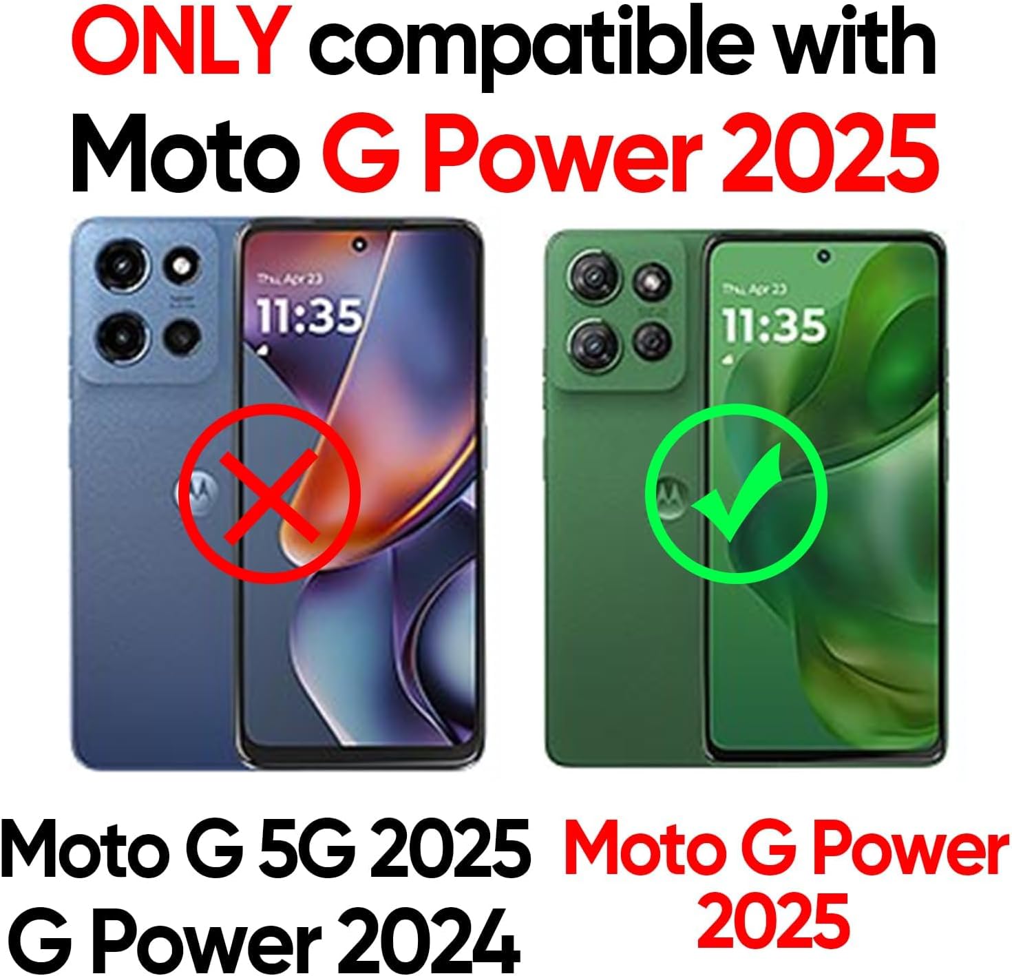 LeYi for Moto G-Power-2025 Case 5G:【NOT FIT G 5G 2025】 Motorola G Power 2025 Case with Tempered Glass Screen Protector, 3 in 1 Rugged Cover, Military Grade Shockproof Cell Phone Funda, Teal