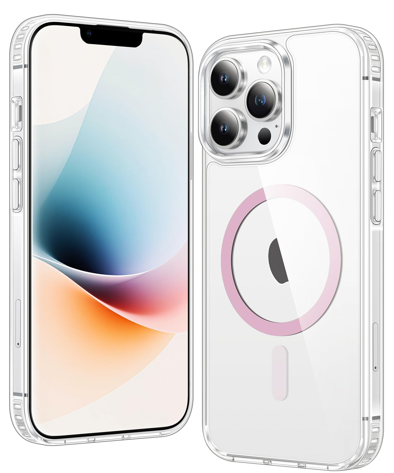 FNTCASE for Motorola Moto G-Power-5G-2026 Case: for Moto G Power 2025 Case Clear Slim Anti Yellowing Cell Phone Cover - Rugged Shockproof Protective Bumper Transparent Phonecase (Clear Magnetic)