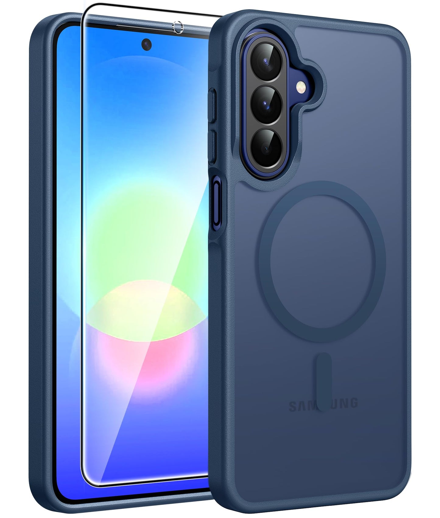 FNTCASE for Galaxy A26 5G Phone Case, Fit for Magsafe, Screen Protector