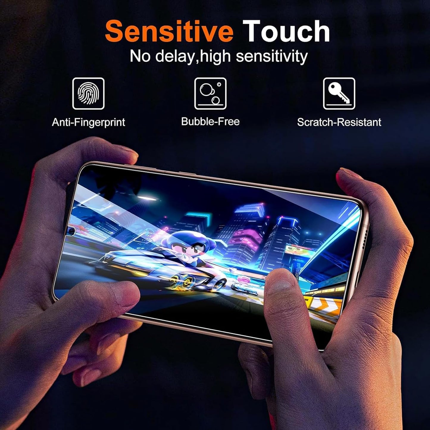 [2 Pack] Moto Edge 2025 Privacy Screen Protector, 9H Tempered Glass, Bubble Free, HD Clear, Anti-Scratch, Anti-Spy Film for Motorola Edge 2025 5G Glass Screen Protector