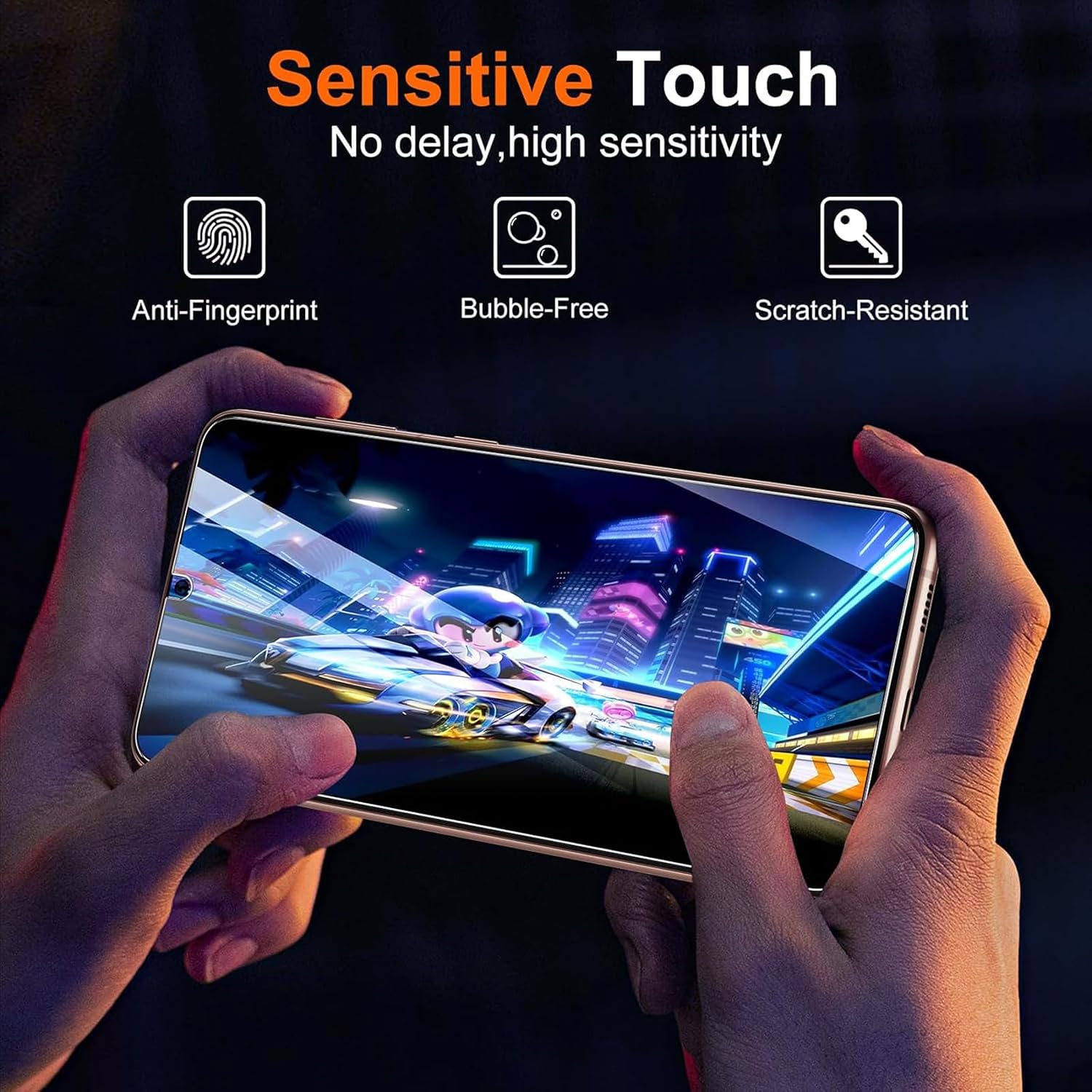 [2 Pack] Moto Edge 2025 Privacy Screen Protector, 9H Tempered Glass, Bubble Free, HD Clear, Anti-Scratch, Anti-Spy Film for Motorola Edge 2025 5G Glass Screen Protector