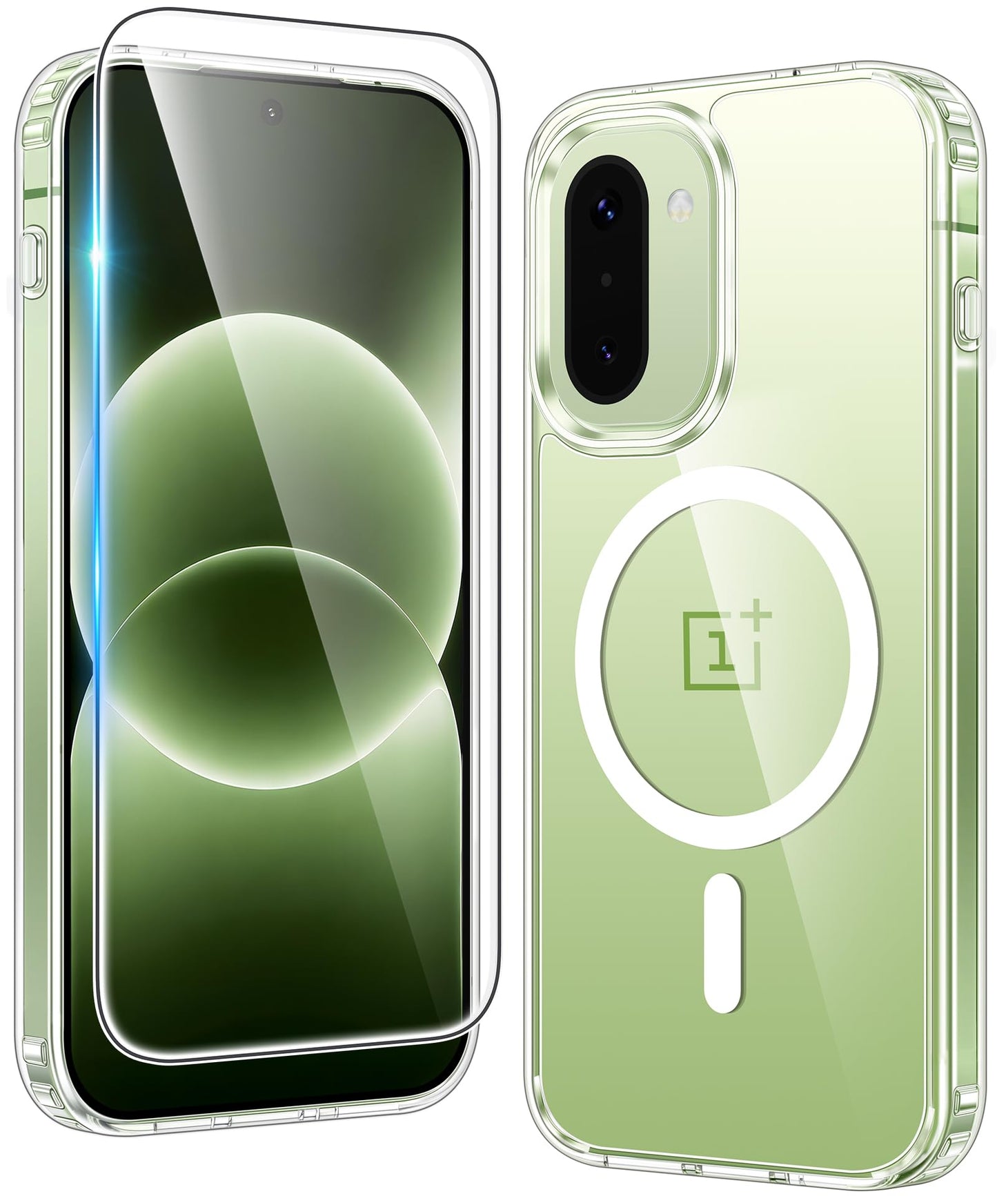 FNTCASE for Motorola Moto G-Power-5G-2026 Case: for Moto G Power 2025 Case Clear Slim Anti Yellowing Cell Phone Cover - Rugged Shockproof Protective Bumper Transparent Phonecase (Clear Magnetic)