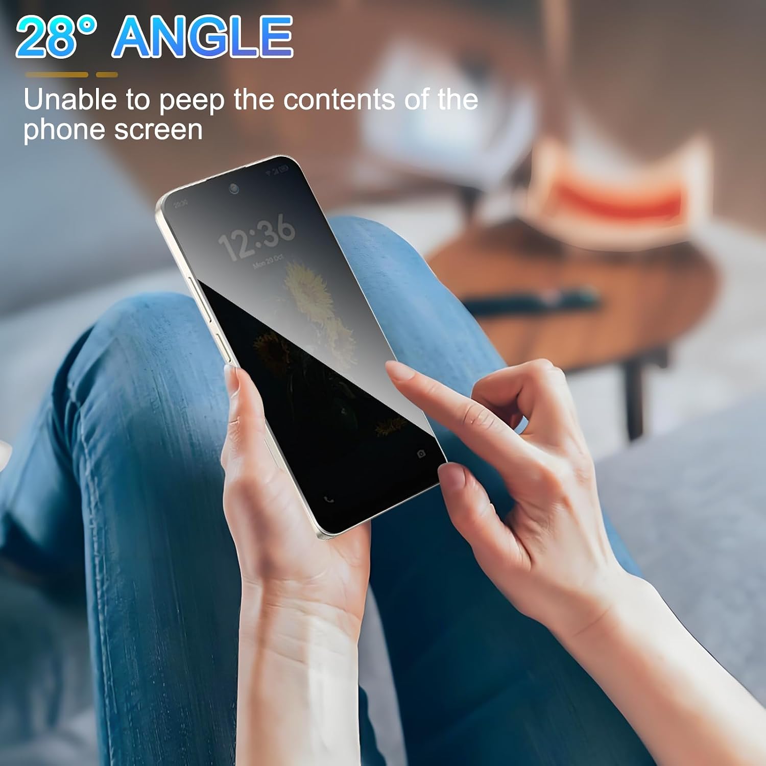 2 Pack Privacy Screen Protector for TCL NXTPAPER 70 Pro