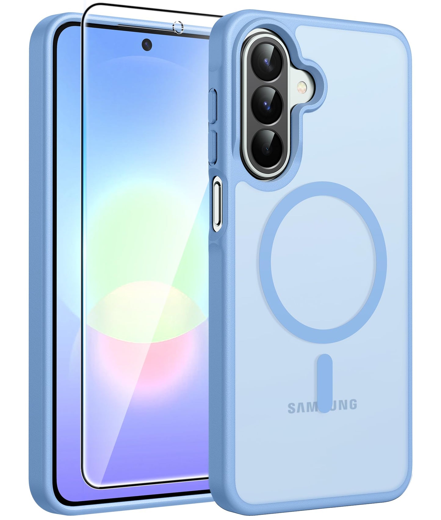 FNTCASE for Galaxy A26 5G Phone Case, Fit for Magsafe, Screen Protector