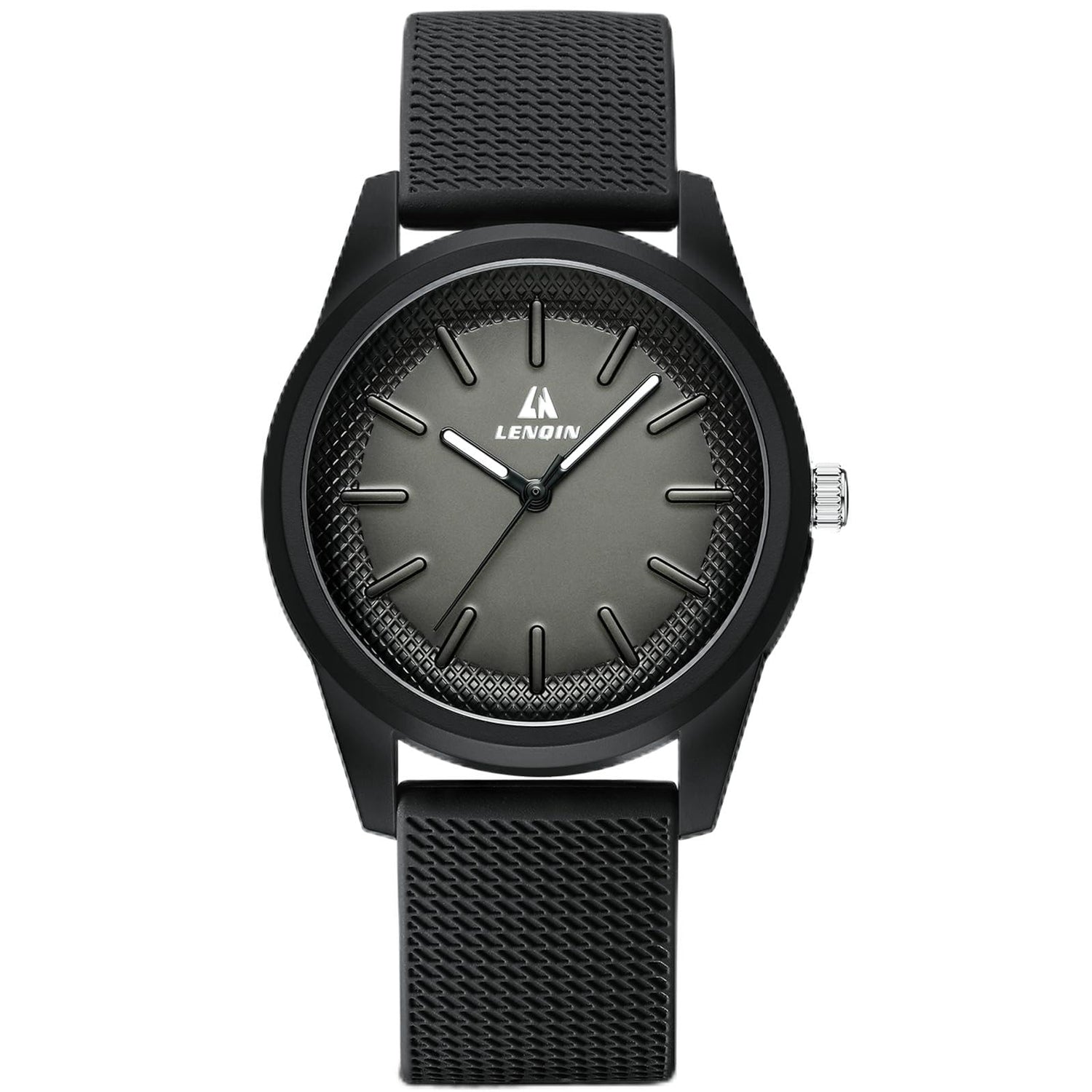 LN LENQIN Mens Watches Waterproof Stainless Steel Watch for Men Analog Quartz Fashion Business Designer Wristwatch