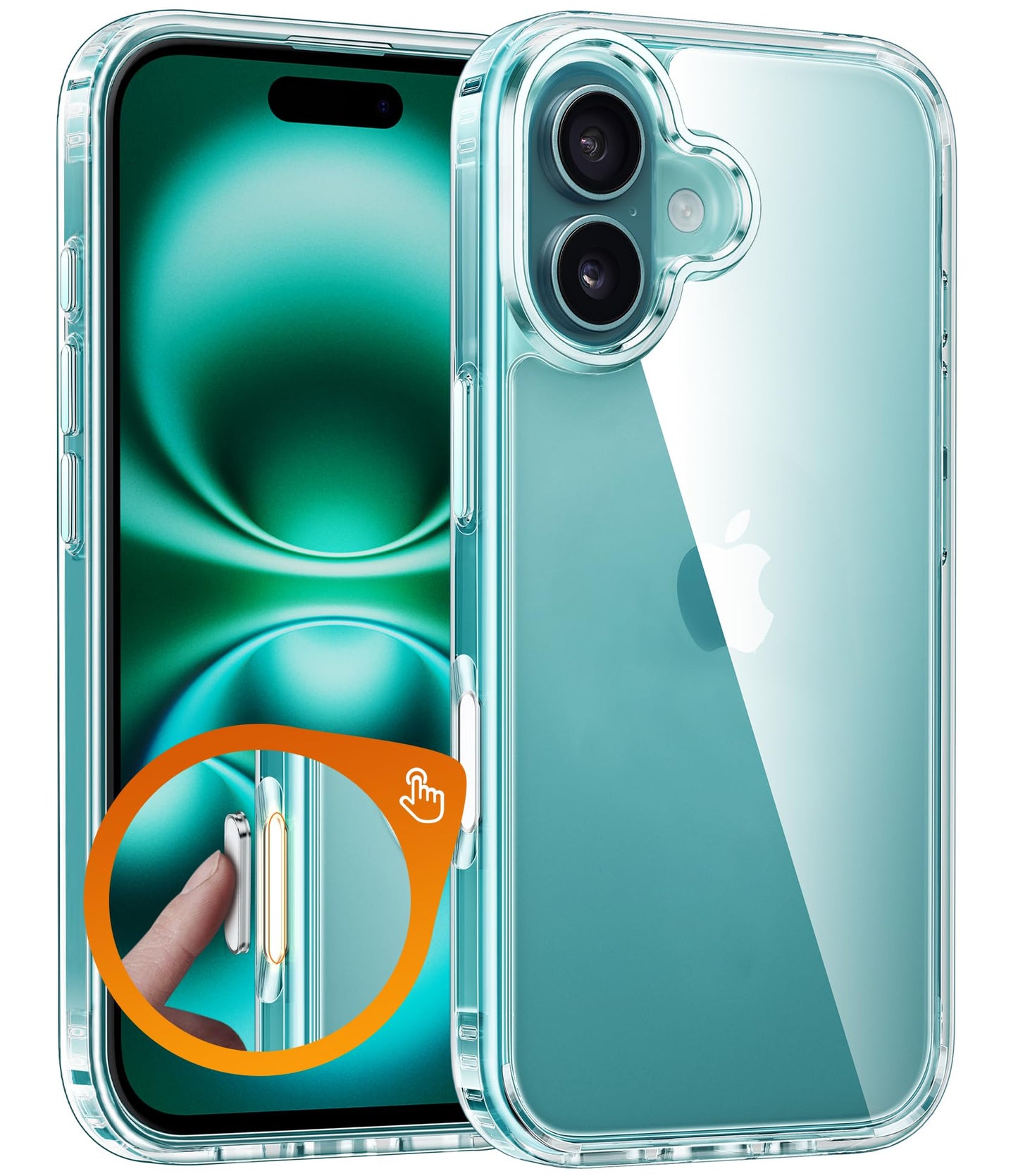 FNTCASE for Motorola Moto G-Power-5G-2026 Case: for Moto G Power 2025 Case Clear Slim Anti Yellowing Cell Phone Cover - Rugged Shockproof Protective Bumper Transparent Phonecase (Clear Magnetic)