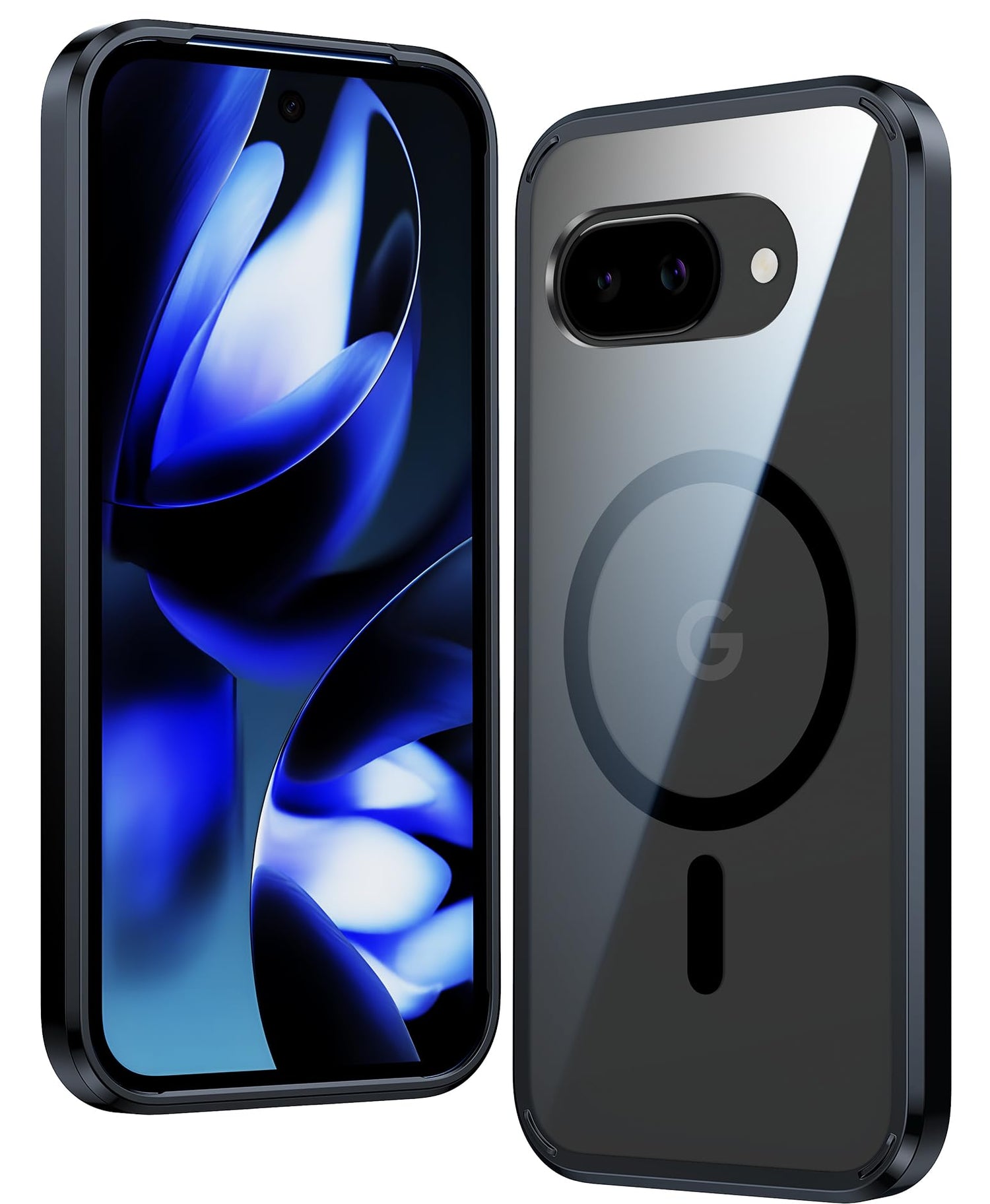FNTCASE for Motorola Moto G-Power-5G-2026 Case: for Moto G Power 2025 Case Clear Slim Anti Yellowing Cell Phone Cover - Rugged Shockproof Protective Bumper Transparent Phonecase (Clear Magnetic)