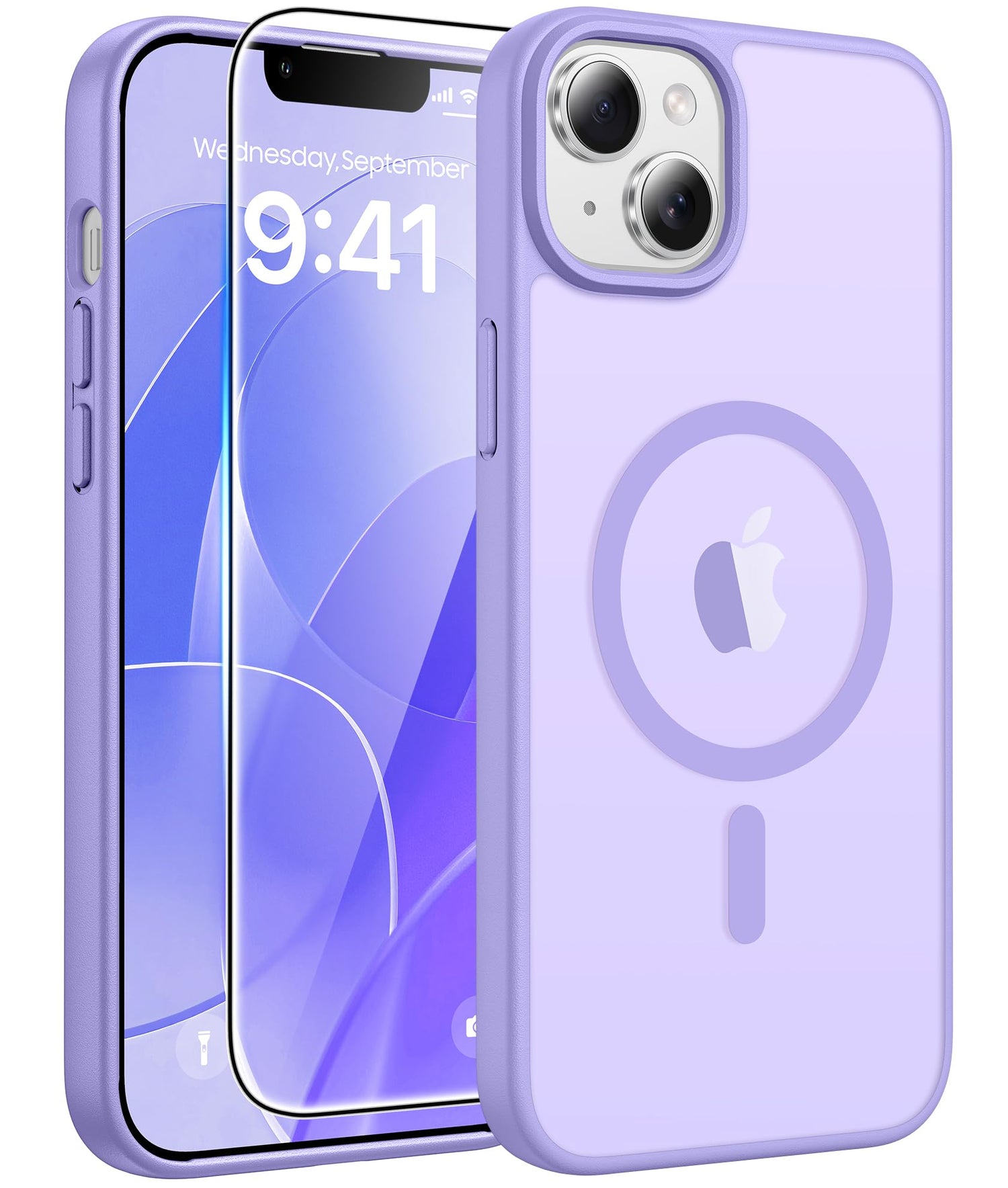 FNTCASE for Motorola Edge 2026 Magnetic Case: [Compatible with Magsafe] Translucent Matte Cases with [Screen Protector] Military Grade Shockproof Protective Phone Cover(6.5 inch/Black)