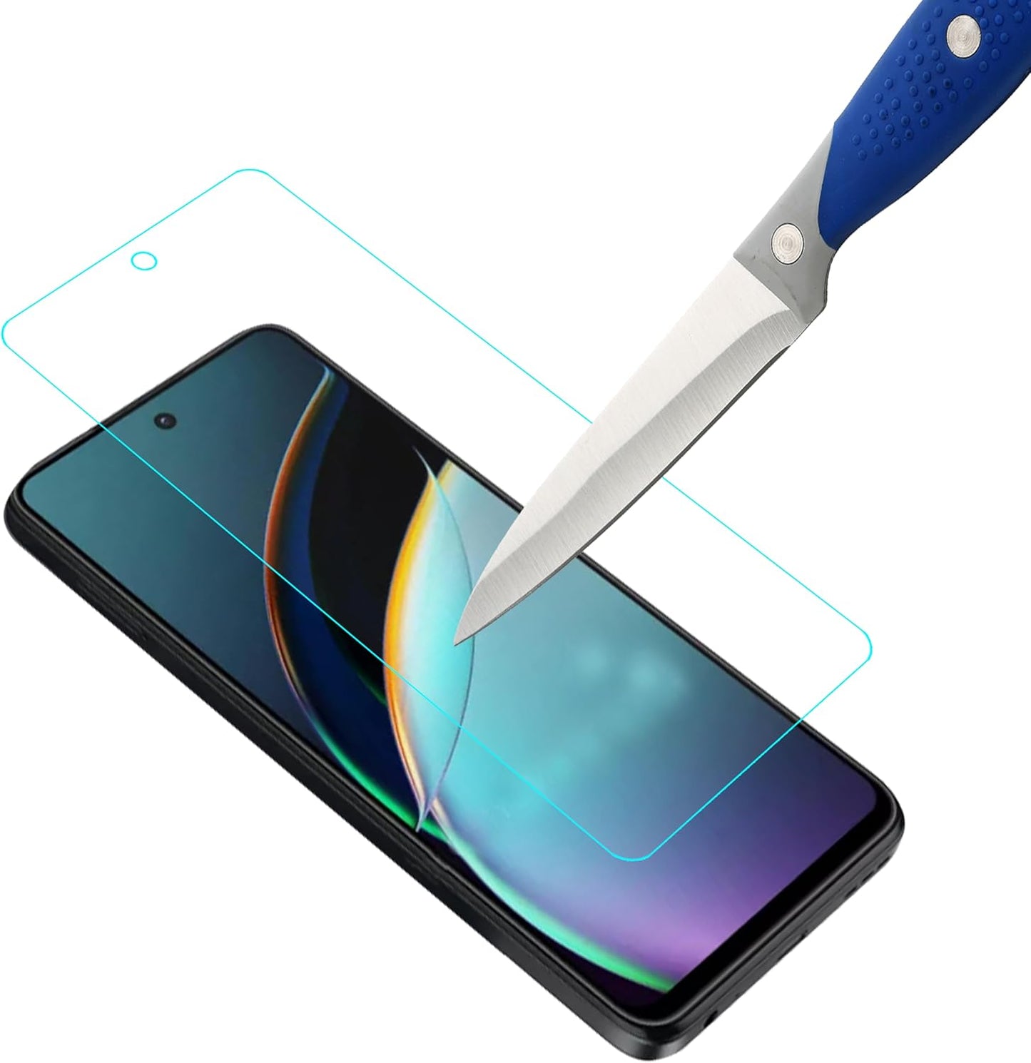 Mr.Shield Screen Protector compatible with Motorola Moto G 5G (2024) [Tempered Glass] [3-PACK] [Japan Glass with 9H Hardness]