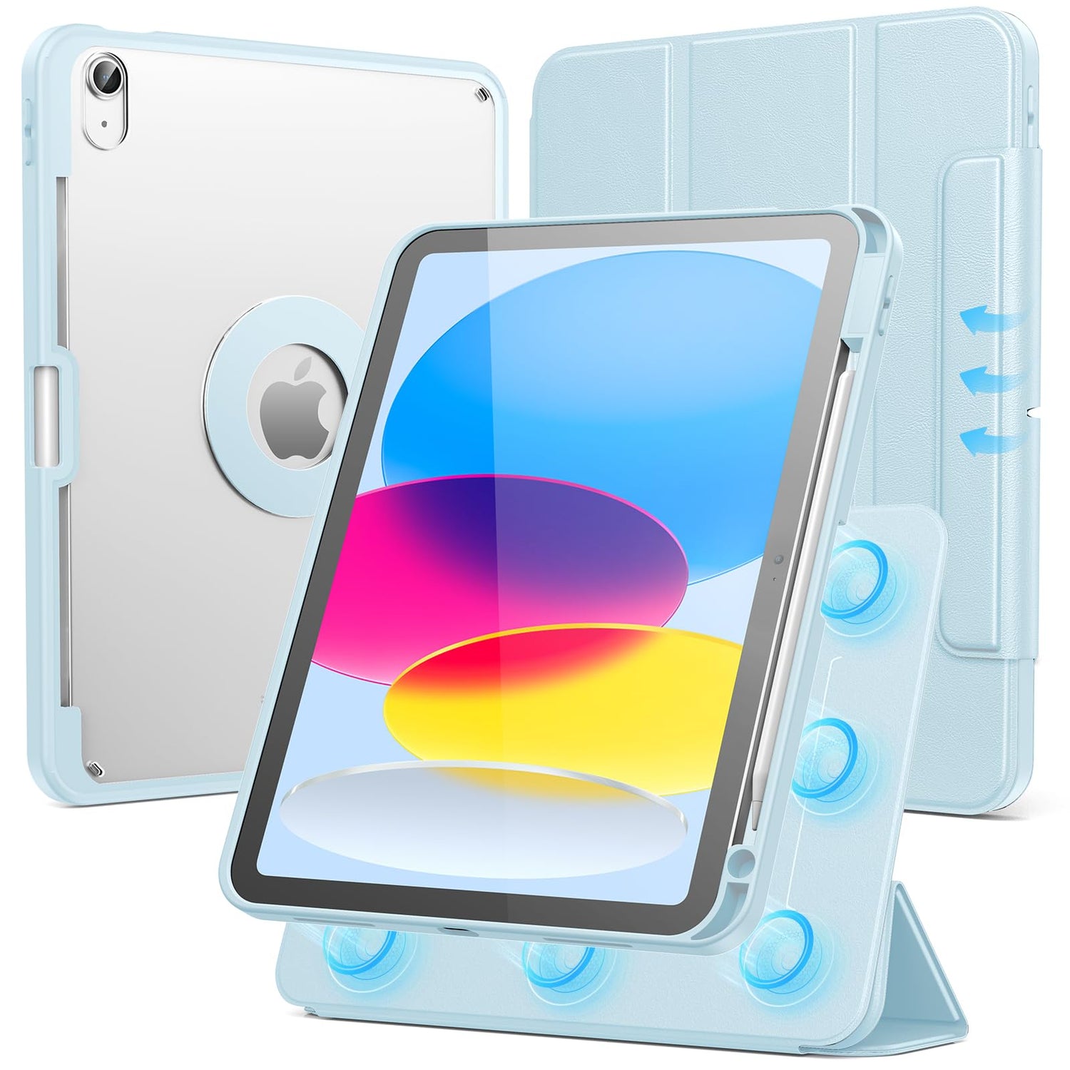 SPARIN Magnetic Case for iPad Pro 13 Inch M5/M4 [2025/2024 8th/7th Gen]