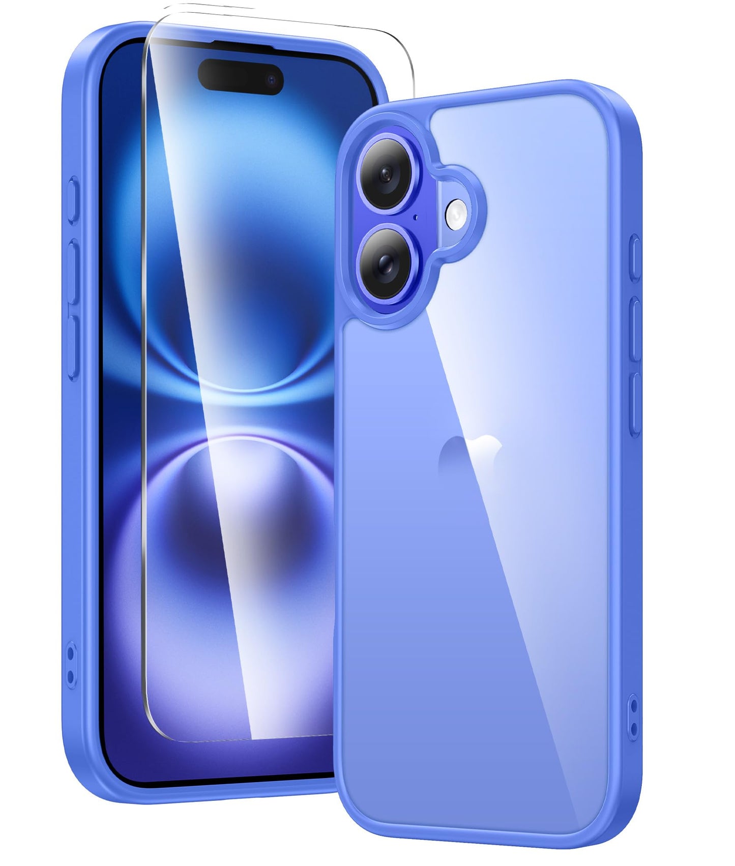 FNTCASE for iPhone 17 Case Clear: Magnetic Phone Cases with Screen Protector Drop Proof Compatible with Magsafe Slim Anti Yellowing Rugged Shockproof Protective Transparent Cell Cover (A-Clear)