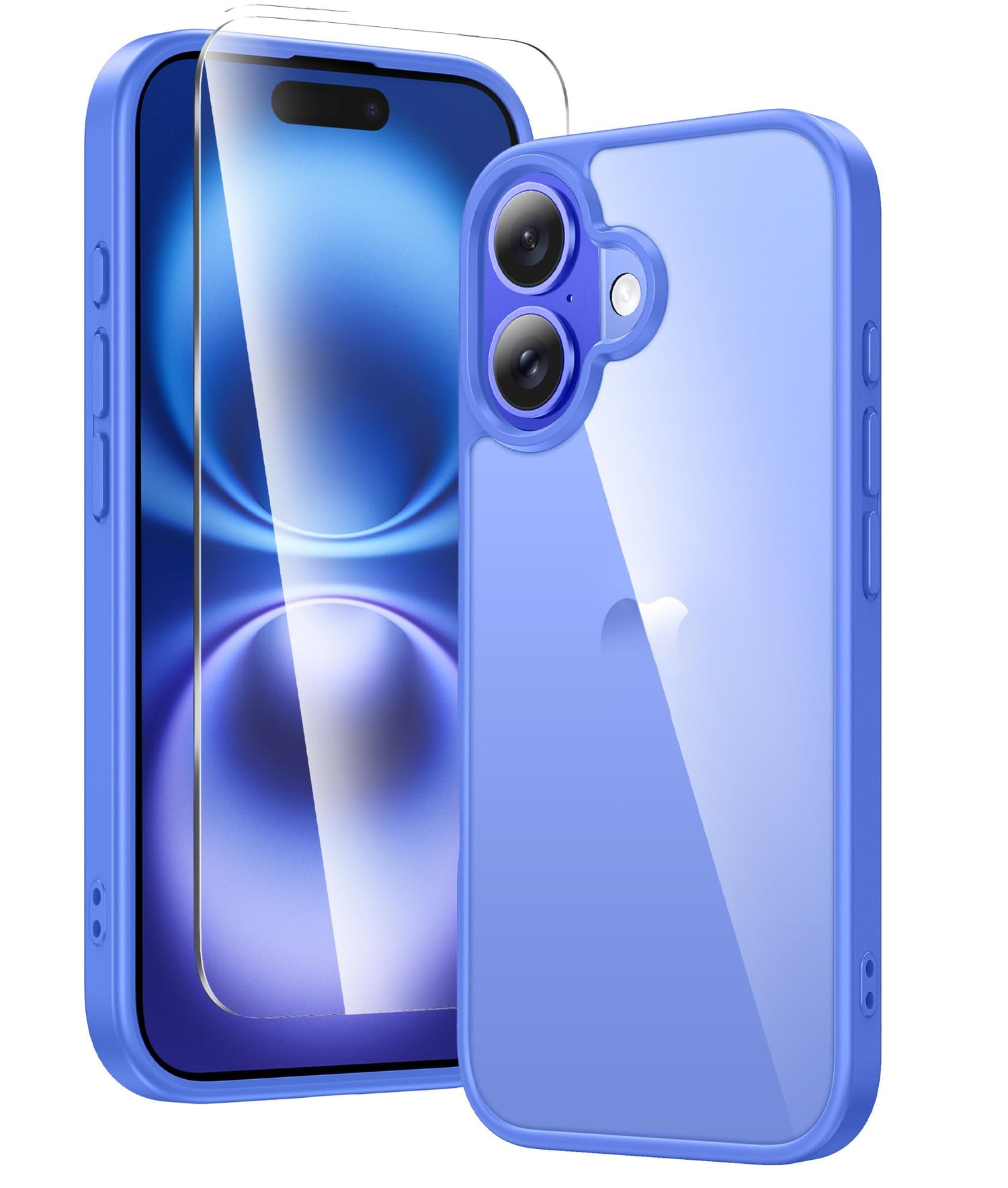 FNTCASE for iPhone 17 Case Clear: Magnetic Phone Cases with Screen Protector Drop Proof Compatible with Magsafe Slim Anti Yellowing Rugged Shockproof Protective Transparent Cell Cover (A-Clear)