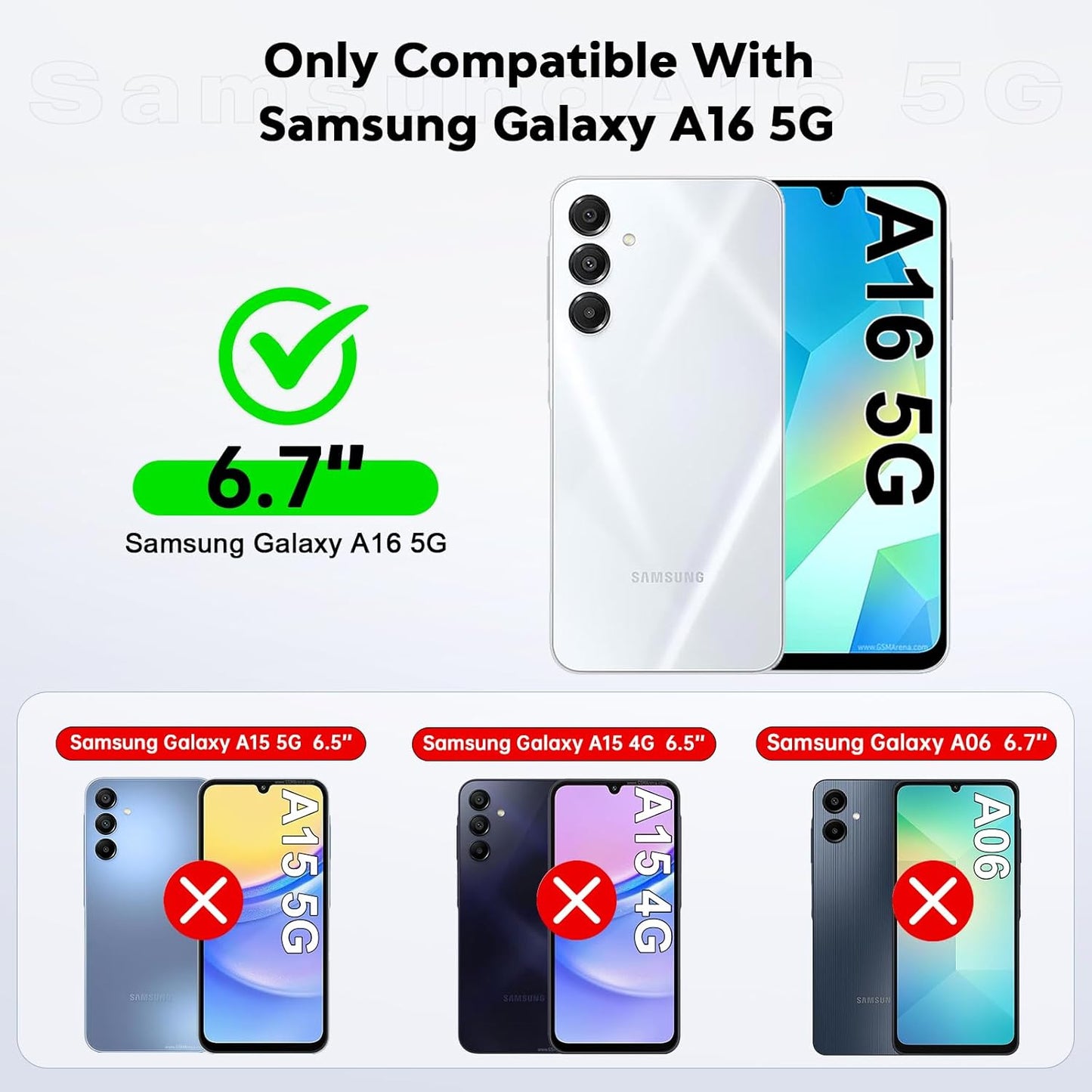 LeYi for Galaxy A16-5G Phone Case: Tempered Glass Screen Protector [2 Pcs]+ Full Camera Lens Protection,Love Heart Plating Luxury Shockproof Phone Case para Samsung A 16 5G Cute,Pink