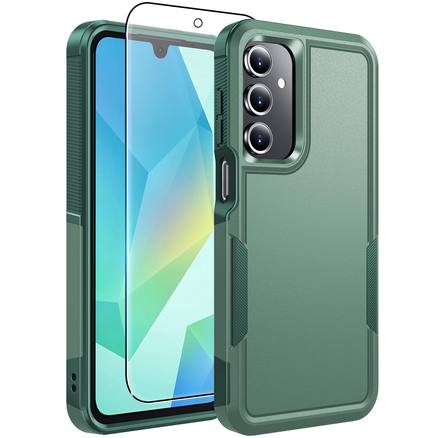 MOZOTER for Samsung Galaxy S25 Ultra Case with Magnetic,[Compatible with MagSafe][12Ft Military Dropproof][2*Screen Protector] Translucent Anti-Slip Back Slim Shockproof Case for S25 Ultra-Black