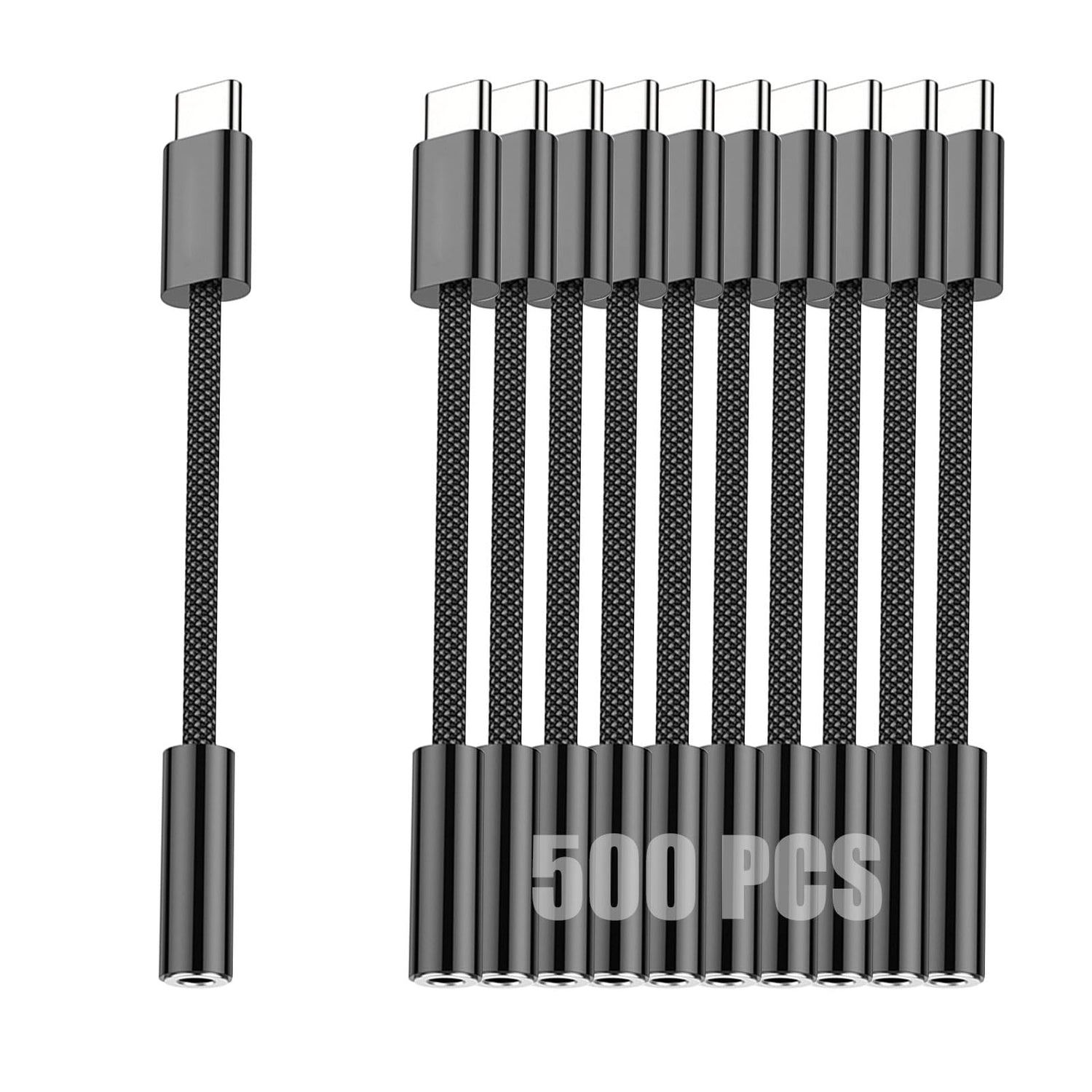 Fidioto 4 Pack USB-C to 3.5 mm Jack Adapter, Aux to USB C Adapter for Headphones Cable Compatible with iPhone 17/16 Pro Max/16 Pro/16/Samsung Galaxy S24/S23/S22/S21 Ultra/iPad Pro/Pixel 8 …