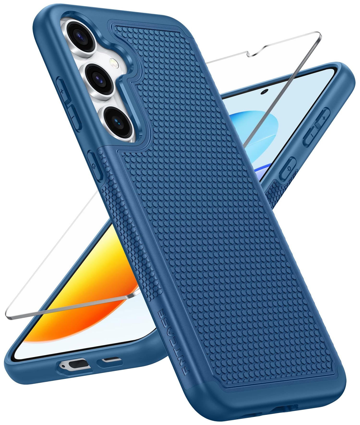 FNTCASE for Motorola Edge 2026 Case: Moto Edge 2026 Case with Screen Protector Non-Slip 14FT Military Grade Drop Protection, Shockproof, Slim Fit, Anti-Scratch TPU Matte Phone Cover (Black)