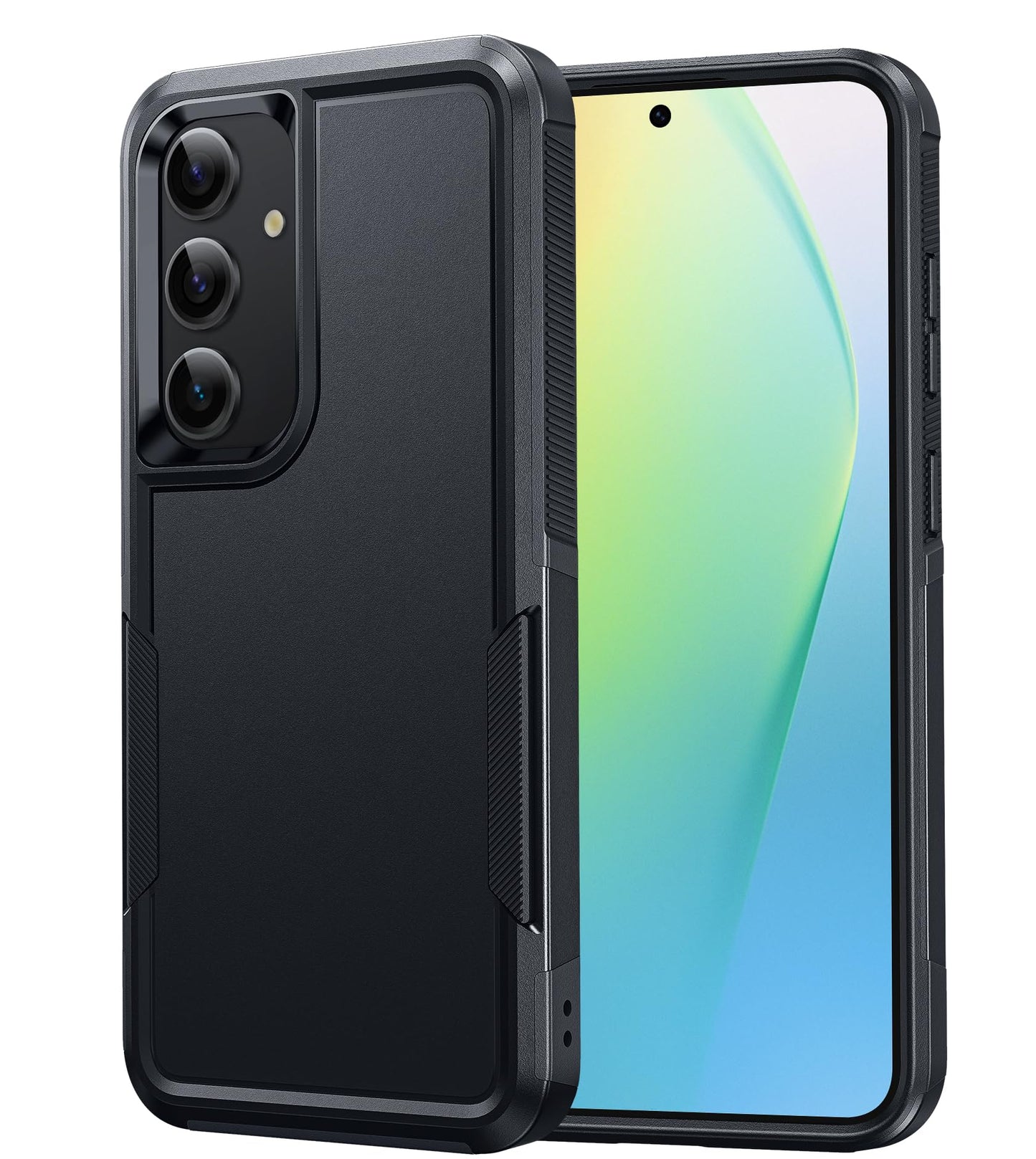 FNTCASE for Motorola Edge 2026 Case: Moto Edge 2026 Case with Screen Protector Non-Slip 14FT Military Grade Drop Protection, Shockproof, Slim Fit, Anti-Scratch TPU Matte Phone Cover (Black)