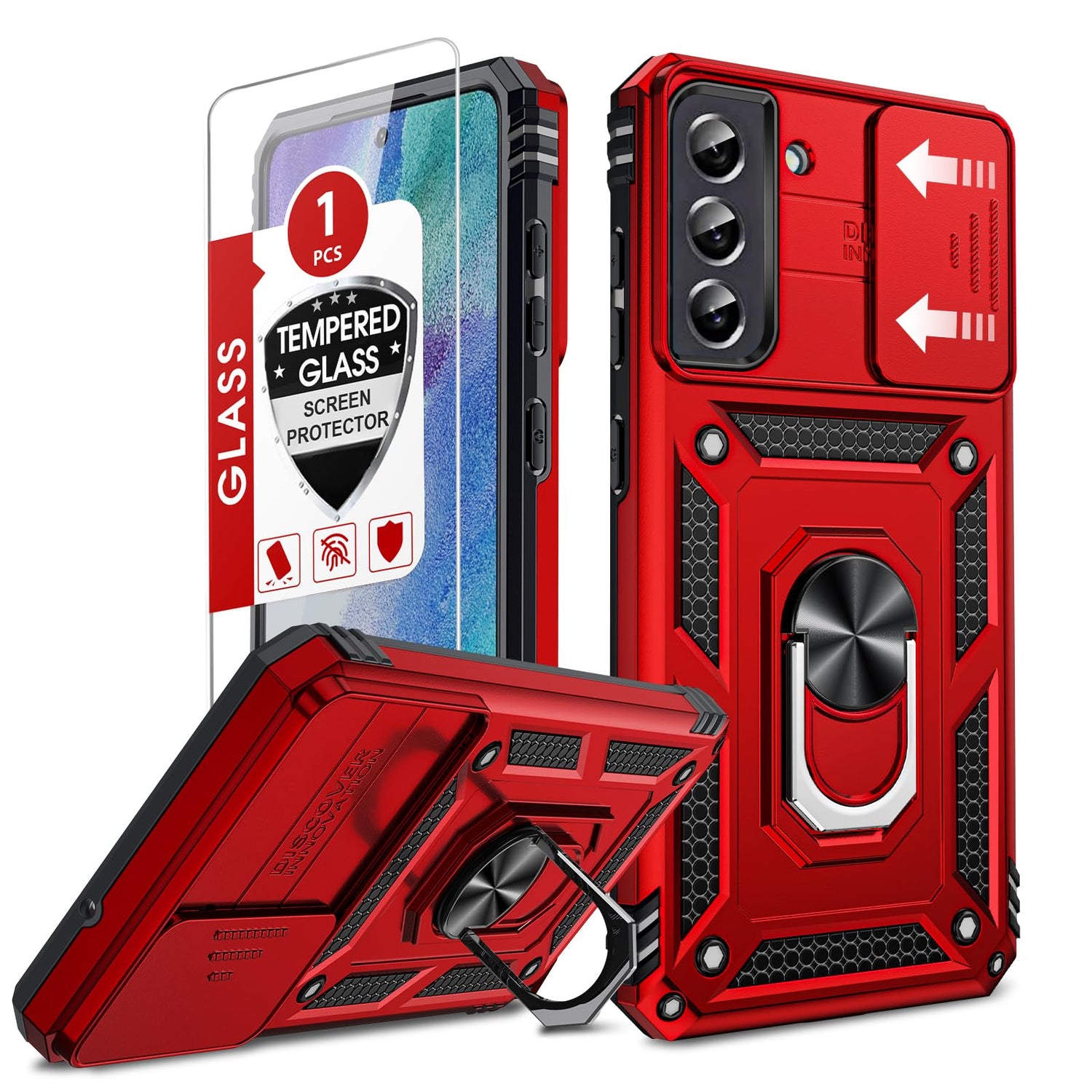LeYi for Motorola Moto G Stylus 2025-Case: 【𝐍𝐨𝐭 𝐅𝐢𝐭 𝐌𝐨𝐭𝐨 𝐆 𝟐𝟎𝟐𝟓】Moto G Stylus 2026 Case 5G, Slide Camera Cover Screen Protector, Tough Armor Android Unlocked Phone Magnetic Stand, Black