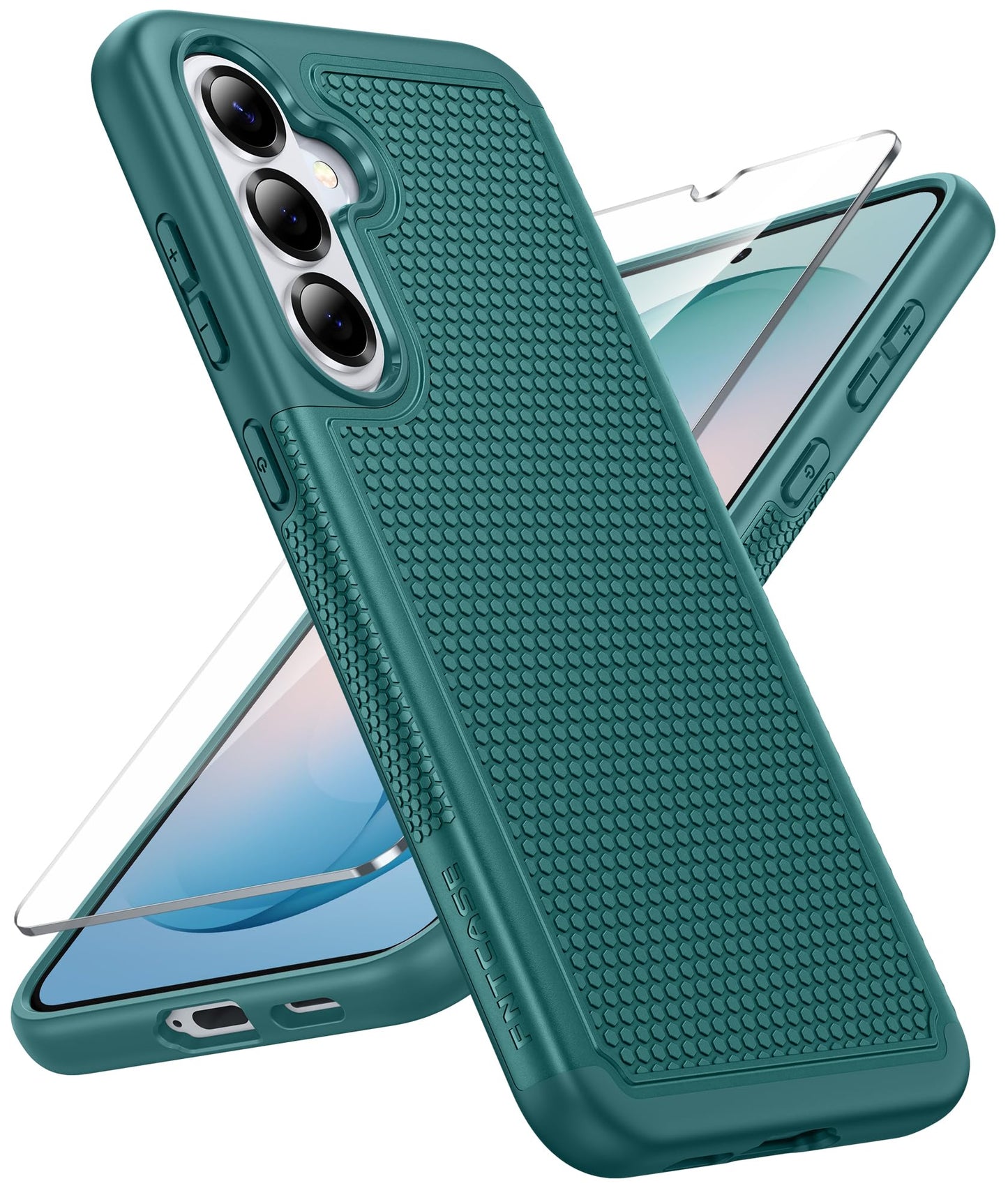 FNTCASE for Motorola Edge 2026 Case: Moto Edge 2026 Case with Screen Protector Non-Slip 14FT Military Grade Drop Protection, Shockproof, Slim Fit, Anti-Scratch TPU Matte Phone Cover (Black)
