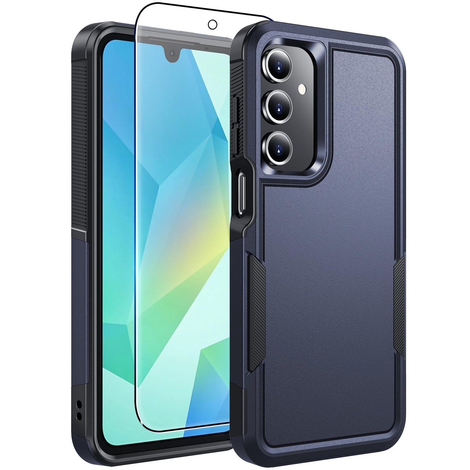 MOZOTER for Samsung Galaxy S25 Ultra Case with Magnetic,[Compatible with MagSafe][12Ft Military Dropproof][2*Screen Protector] Translucent Anti-Slip Back Slim Shockproof Case for S25 Ultra-Black
