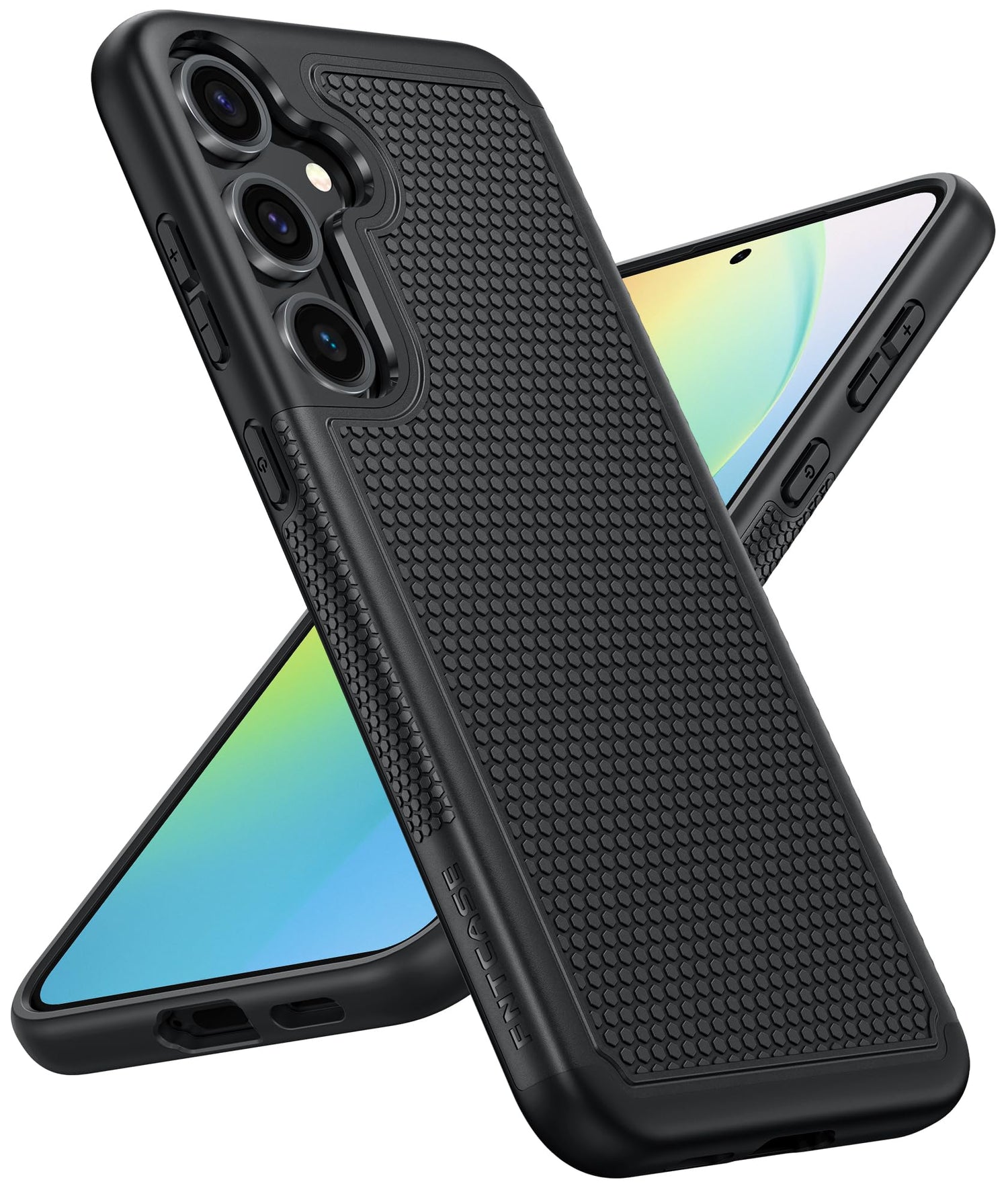 FNTCASE for Motorola Edge 2026 Case: Moto Edge 2026 Case with Screen Protector Non-Slip 14FT Military Grade Drop Protection, Shockproof, Slim Fit, Anti-Scratch TPU Matte Phone Cover (Black)