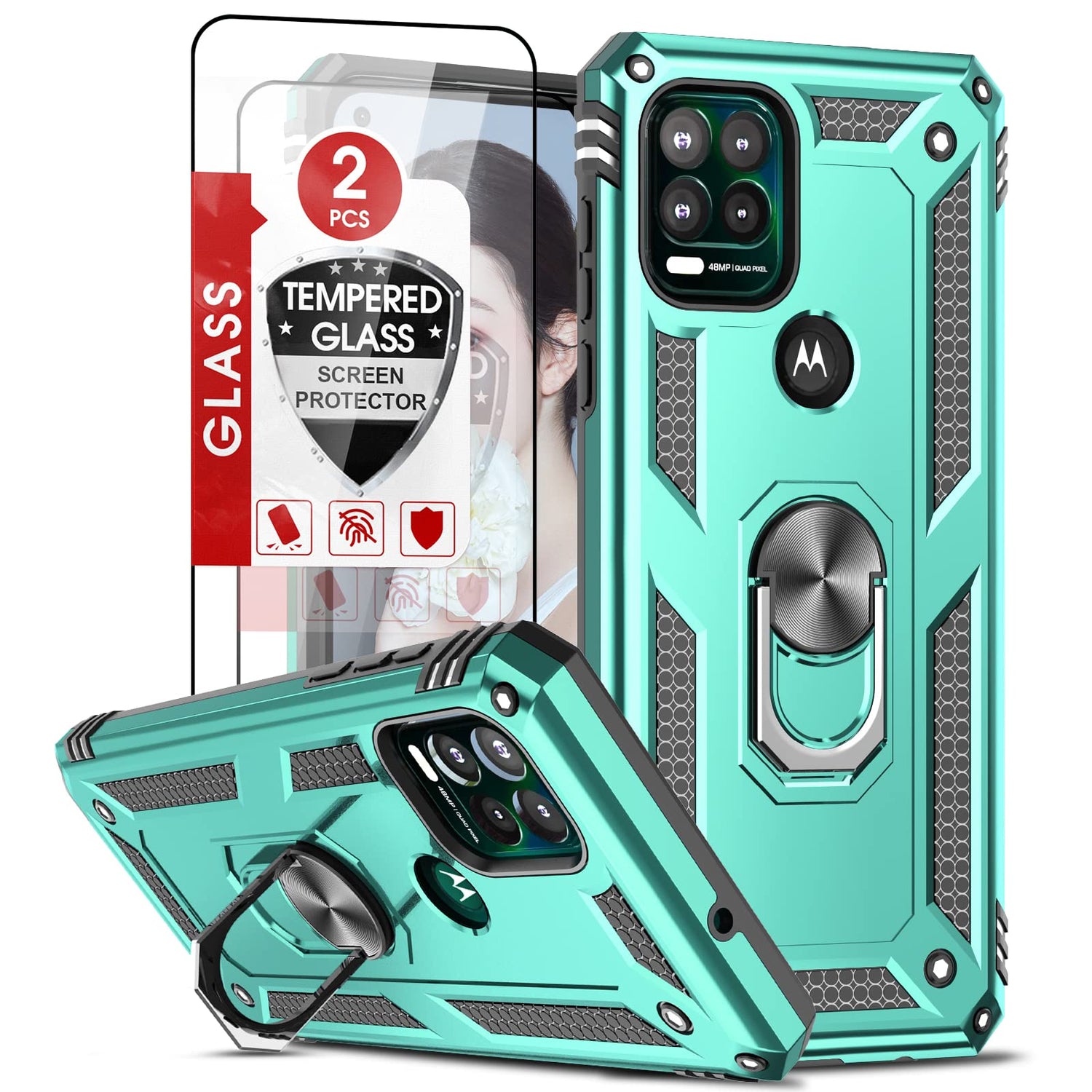 LeYi for Motorola Moto G Stylus 2025-Case: 【𝐍𝐨𝐭 𝐅𝐢𝐭 𝐌𝐨𝐭𝐨 𝐆 𝟐𝟎𝟐𝟓】Moto G Stylus 2026 Case 5G, Slide Camera Cover Screen Protector, Tough Armor Android Unlocked Phone Magnetic Stand, Black