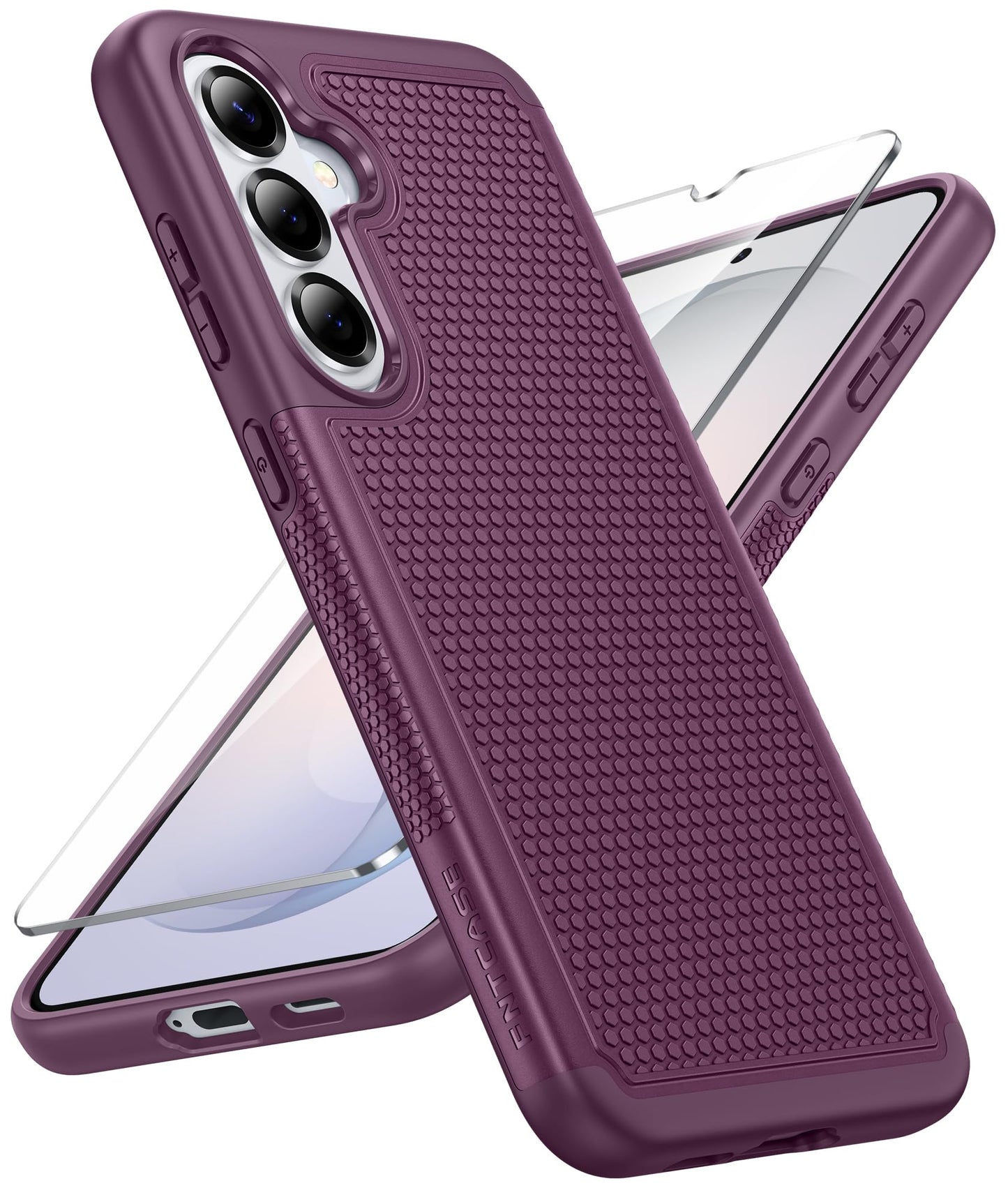 FNTCASE for Motorola Edge 2026 Case: Moto Edge 2026 Case with Screen Protector Non-Slip 14FT Military Grade Drop Protection, Shockproof, Slim Fit, Anti-Scratch TPU Matte Phone Cover (Black)