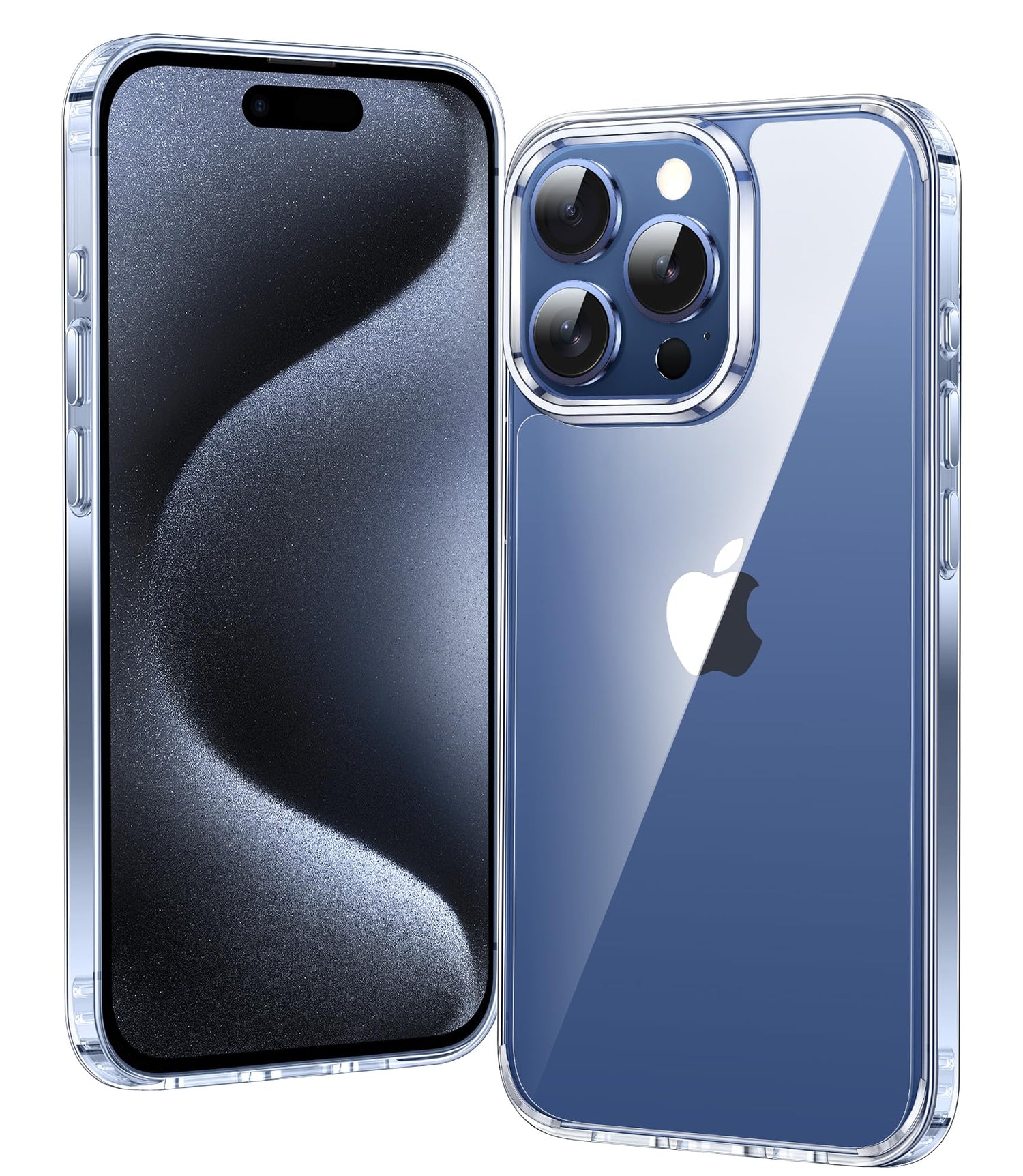 FNTCASE for iPhone 17 Case Clear: Magnetic Phone Cases with Screen Protector Drop Proof Compatible with Magsafe Slim Anti Yellowing Rugged Shockproof Protective Transparent Cell Cover (A-Clear)