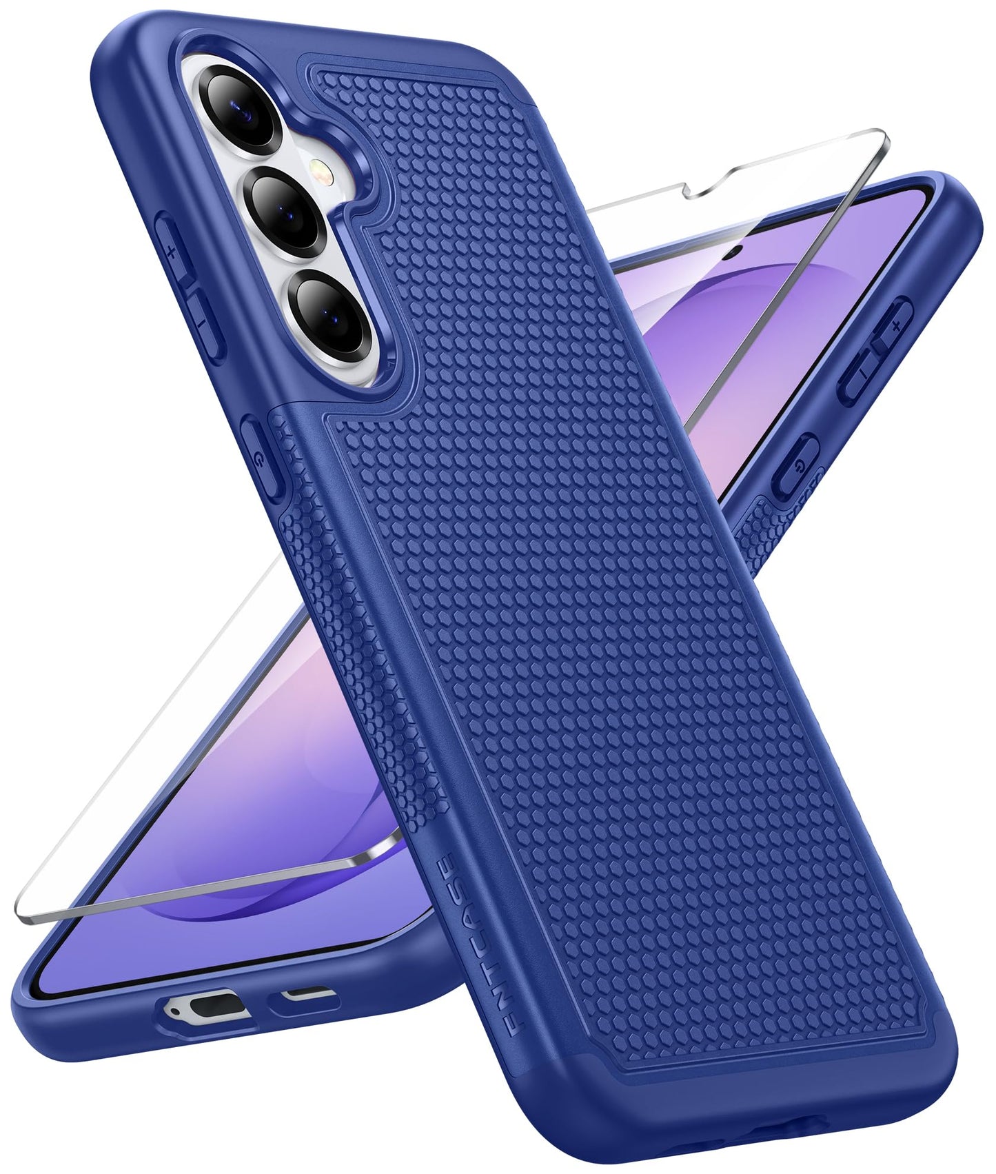 FNTCASE for Motorola Edge 2026 Case: Moto Edge 2026 Case with Screen Protector Non-Slip 14FT Military Grade Drop Protection, Shockproof, Slim Fit, Anti-Scratch TPU Matte Phone Cover (Black)