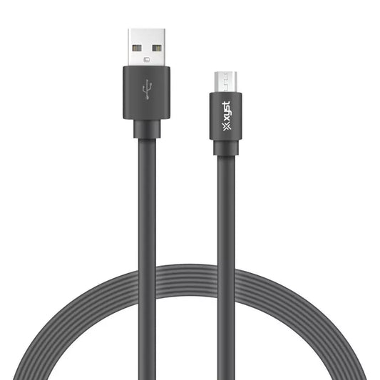 Xyst Micro USD Cable Heavy Duty Flat 4FT USB-A to Micro USB