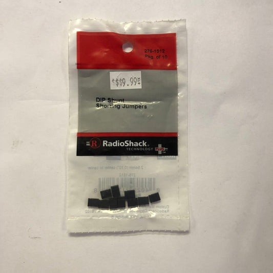 Rado Shack DIP Shunt Shorting Jumpers (Pkg. of 10)
