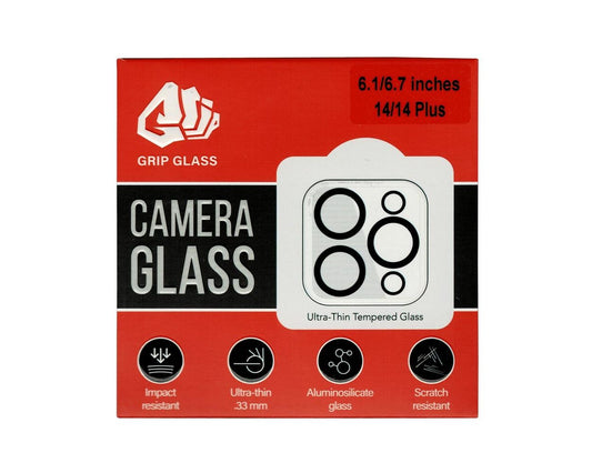 Grip Glass - Tempered Glass Camera Protector for iPhone 14 / 14 Plus