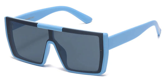 Giselle Flat Top Shield Women Sunglasses