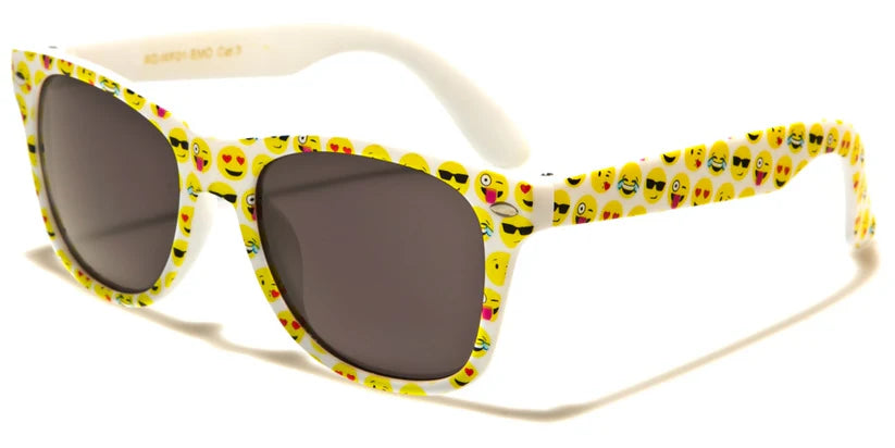 Emoji Print Classic Kids Sunglasses