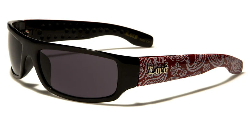 Locs Bandana Pattern Men's Wholesale Sunglasses