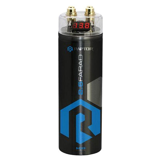 Raptor® R4CAP - MID Series 2.5 Farad Power Capacitor with Display & Status Indicator